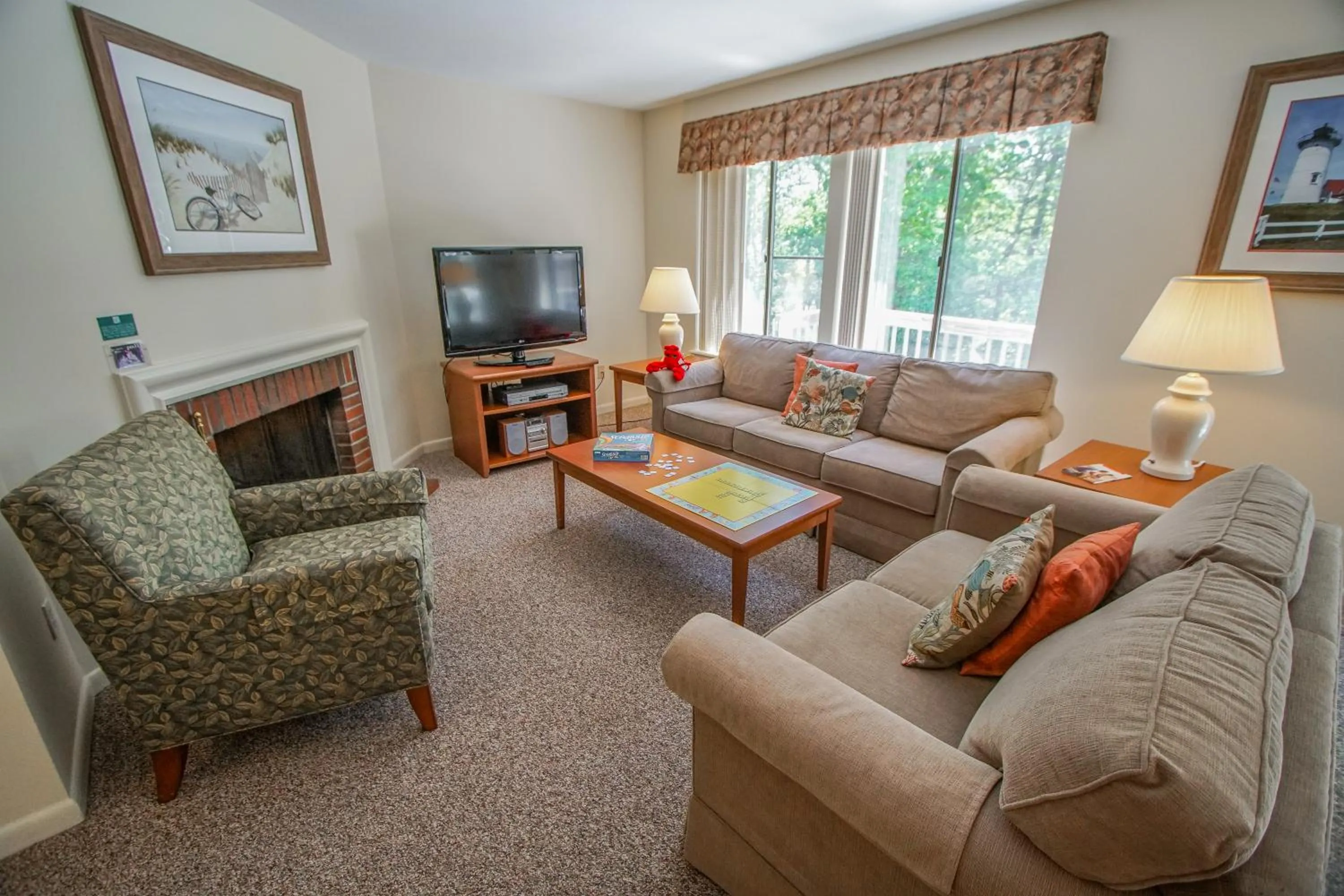 Living room in Brewster Green Resort