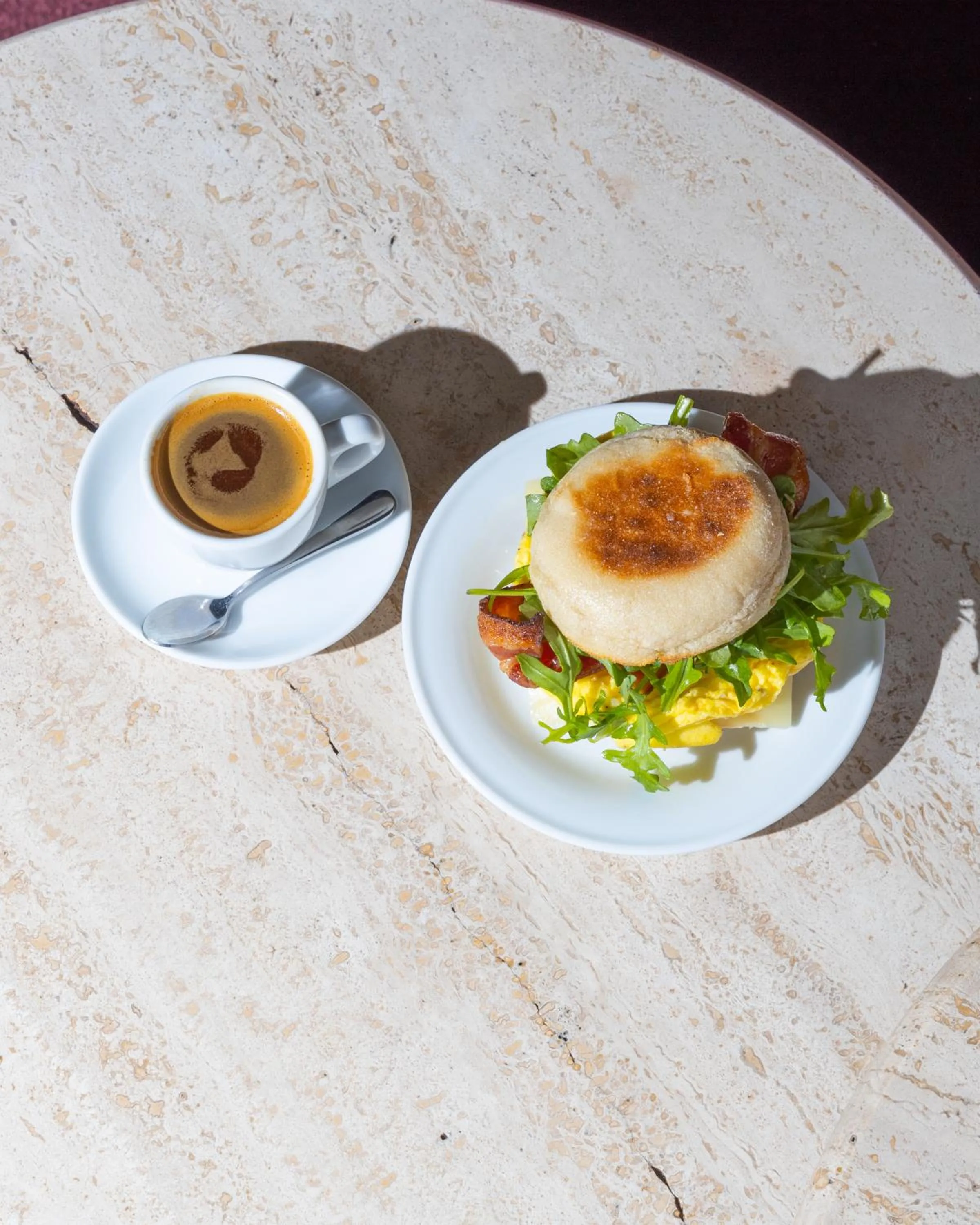 Breakfast in The Siren Hotel, an Ash Hotel