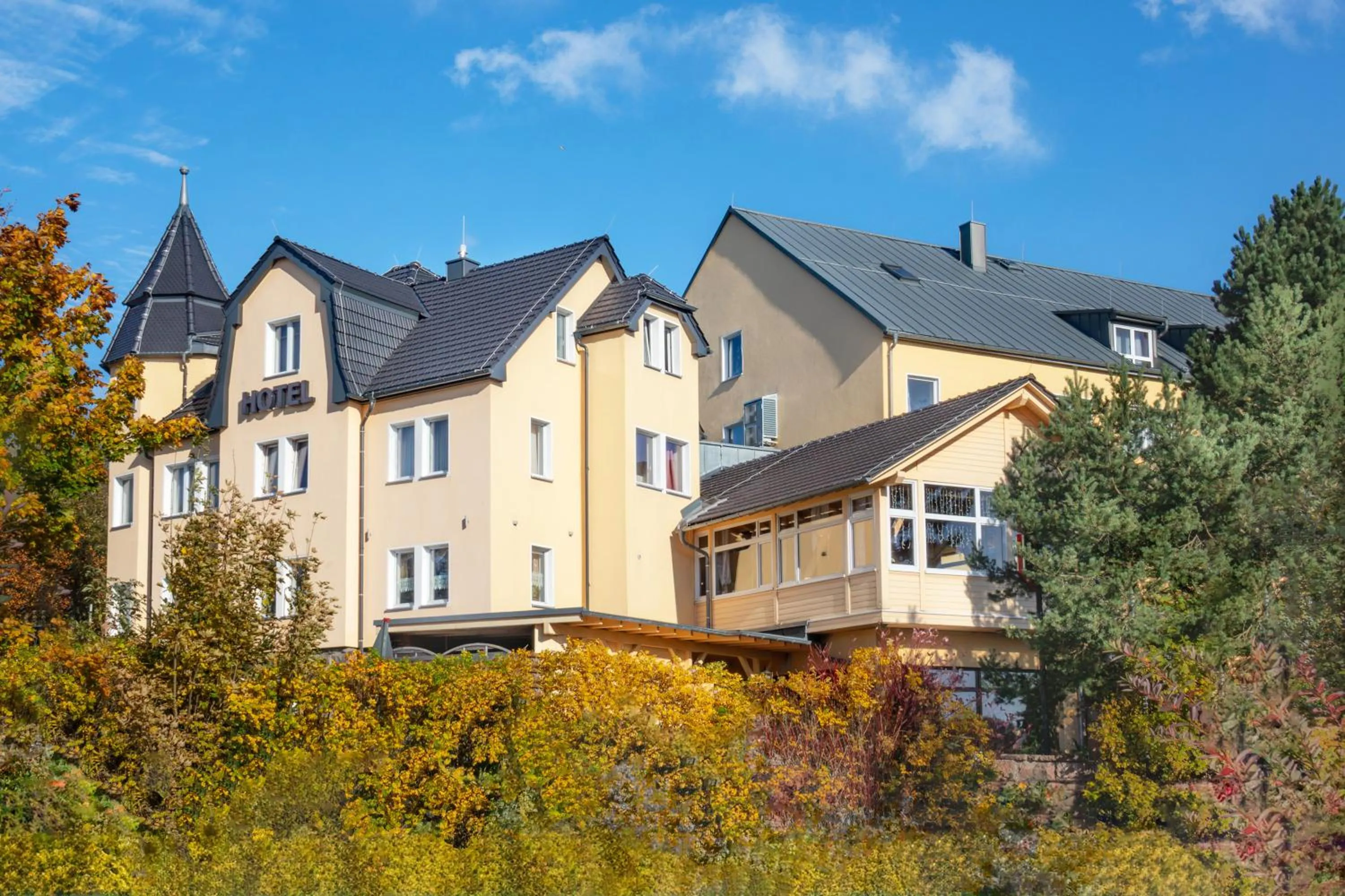Property building in Schlossberghotel Oberhof