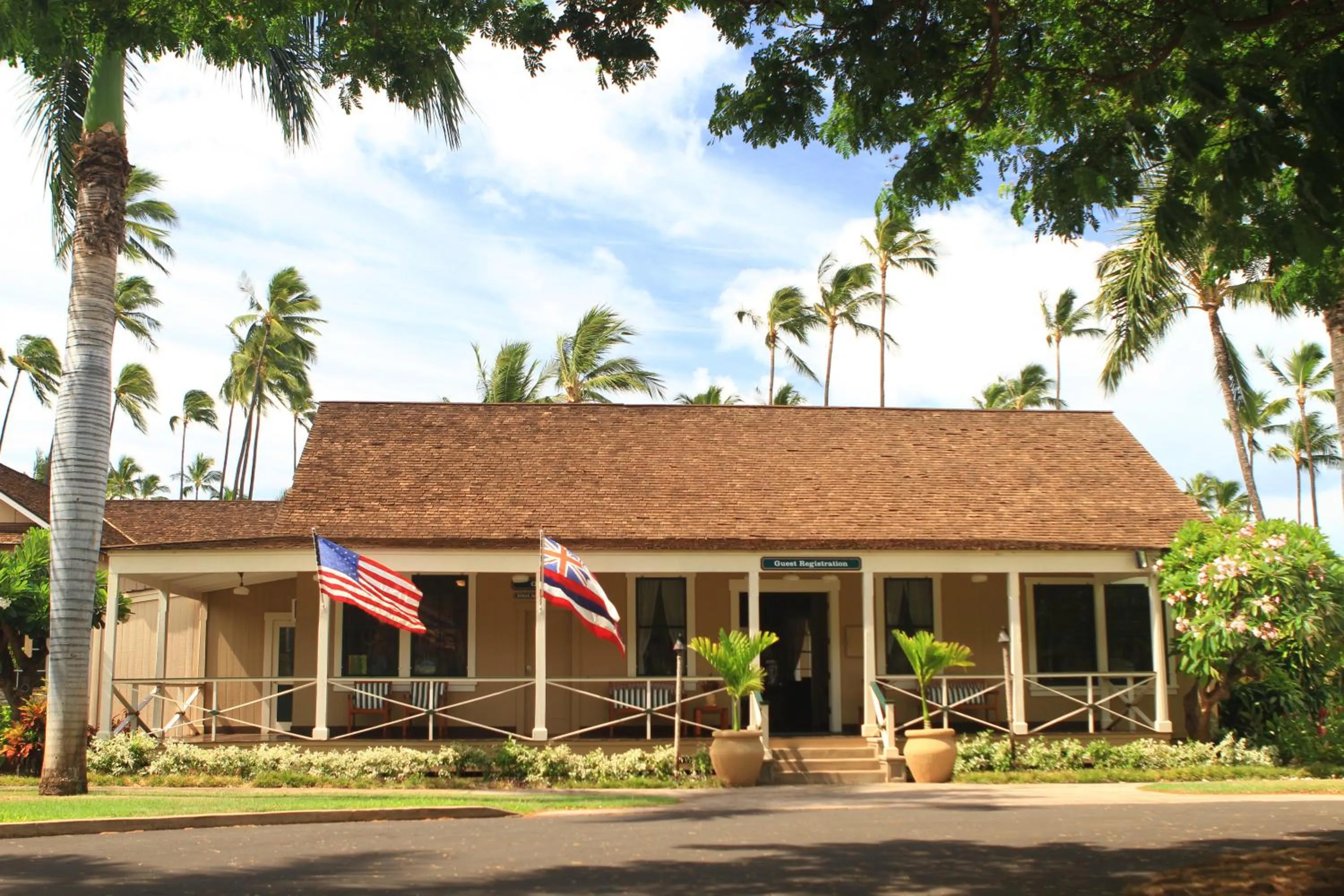 Property building in Waimea Plantation Cottages, a Coast Resort