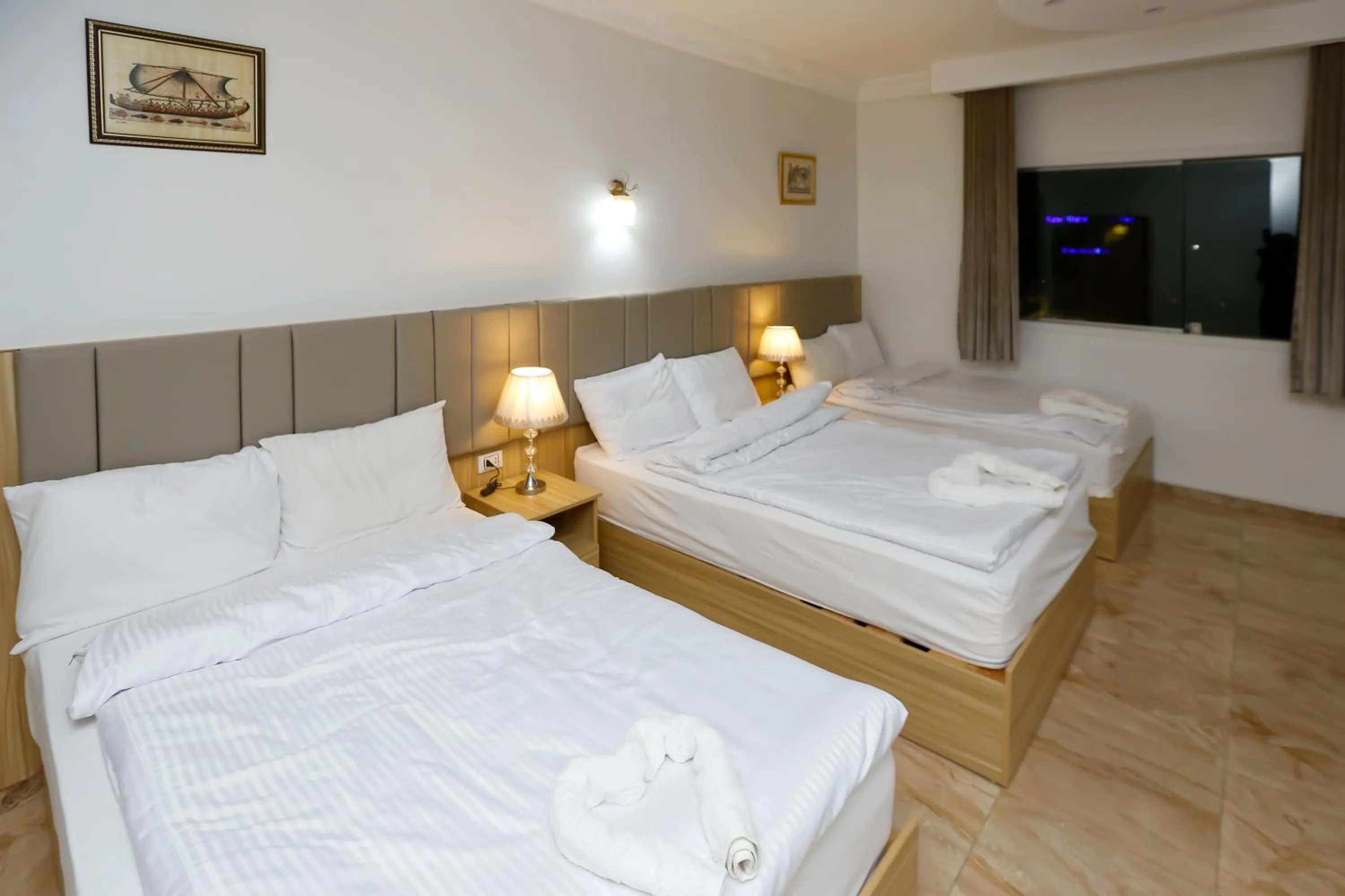 Bed in Makadi Pyramids View