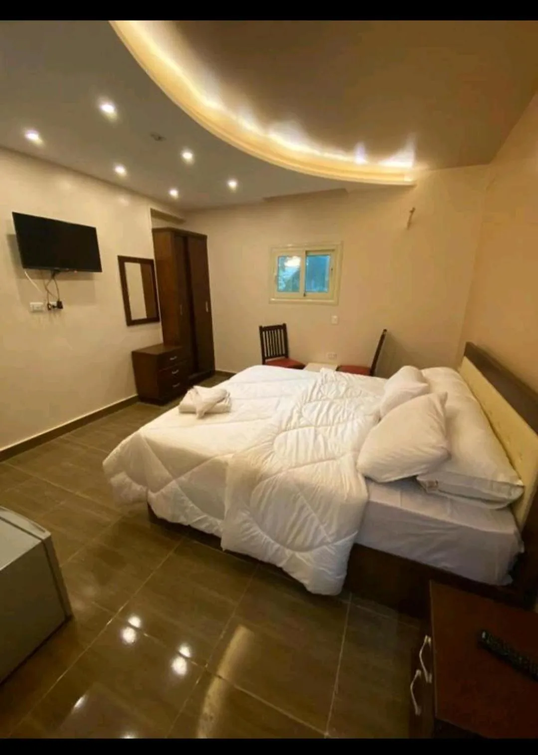 Bed in Makadi Pyramids View