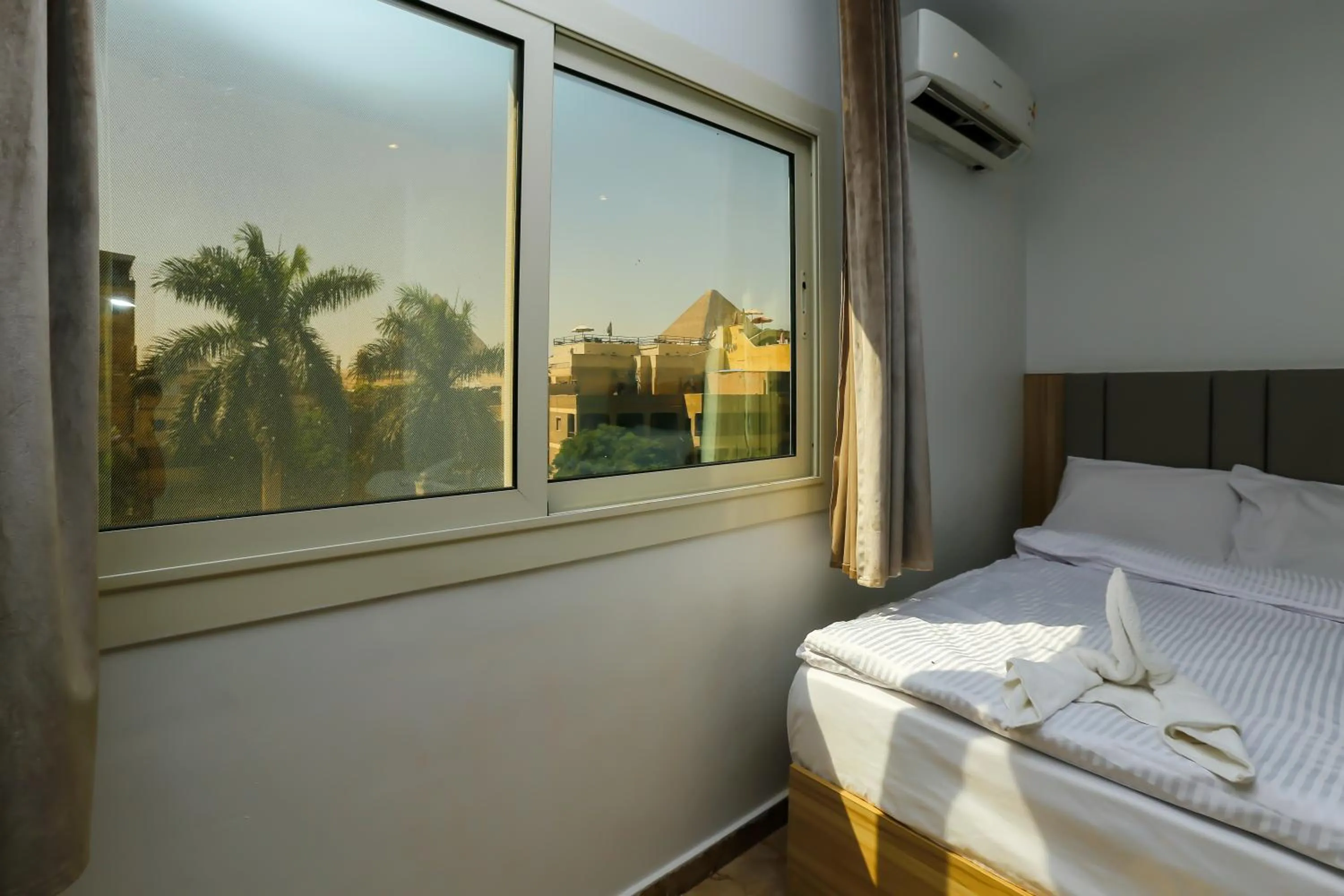 Bed in Makadi Pyramids View