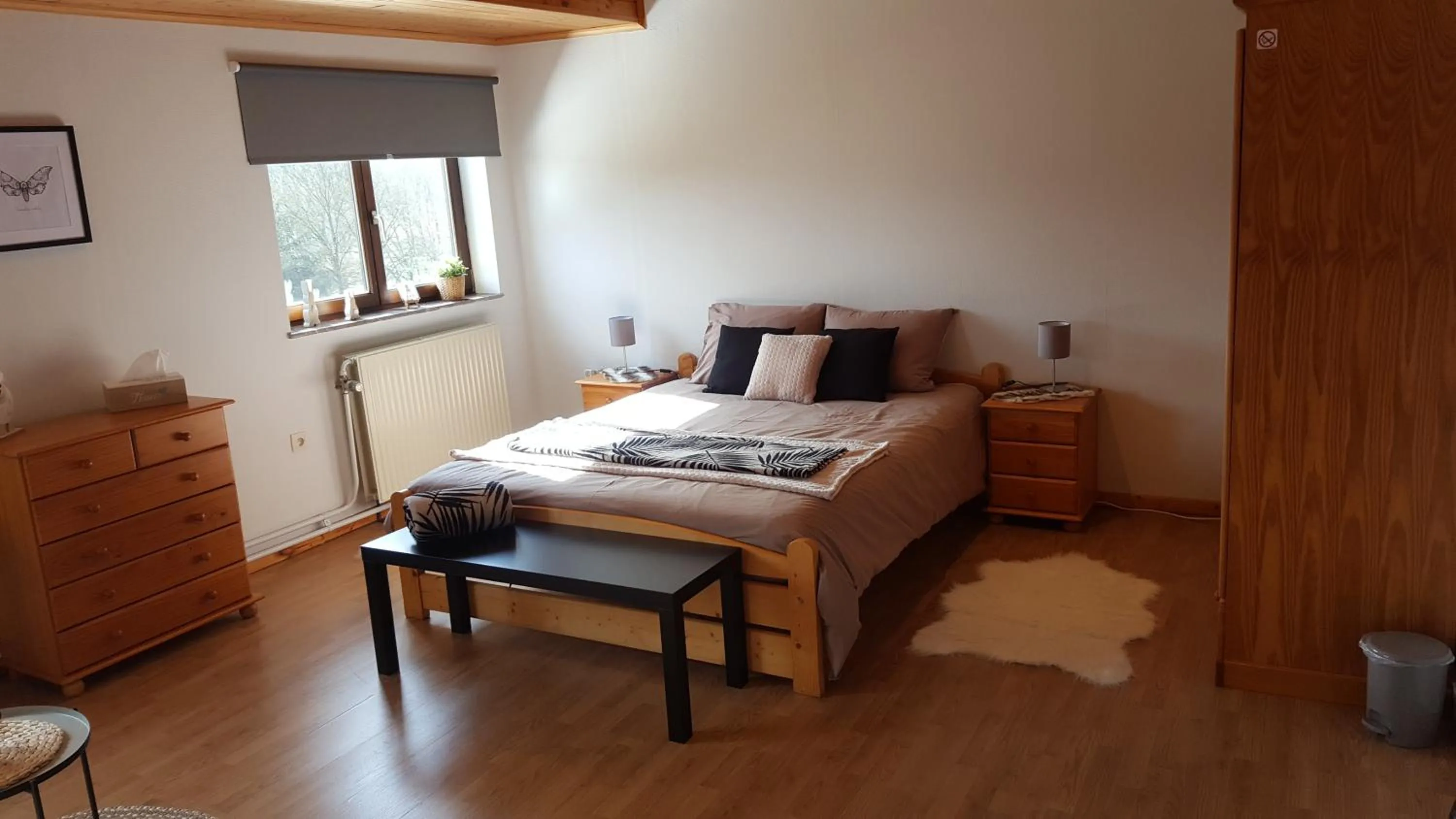 Bed in B&B Circuitez-vous