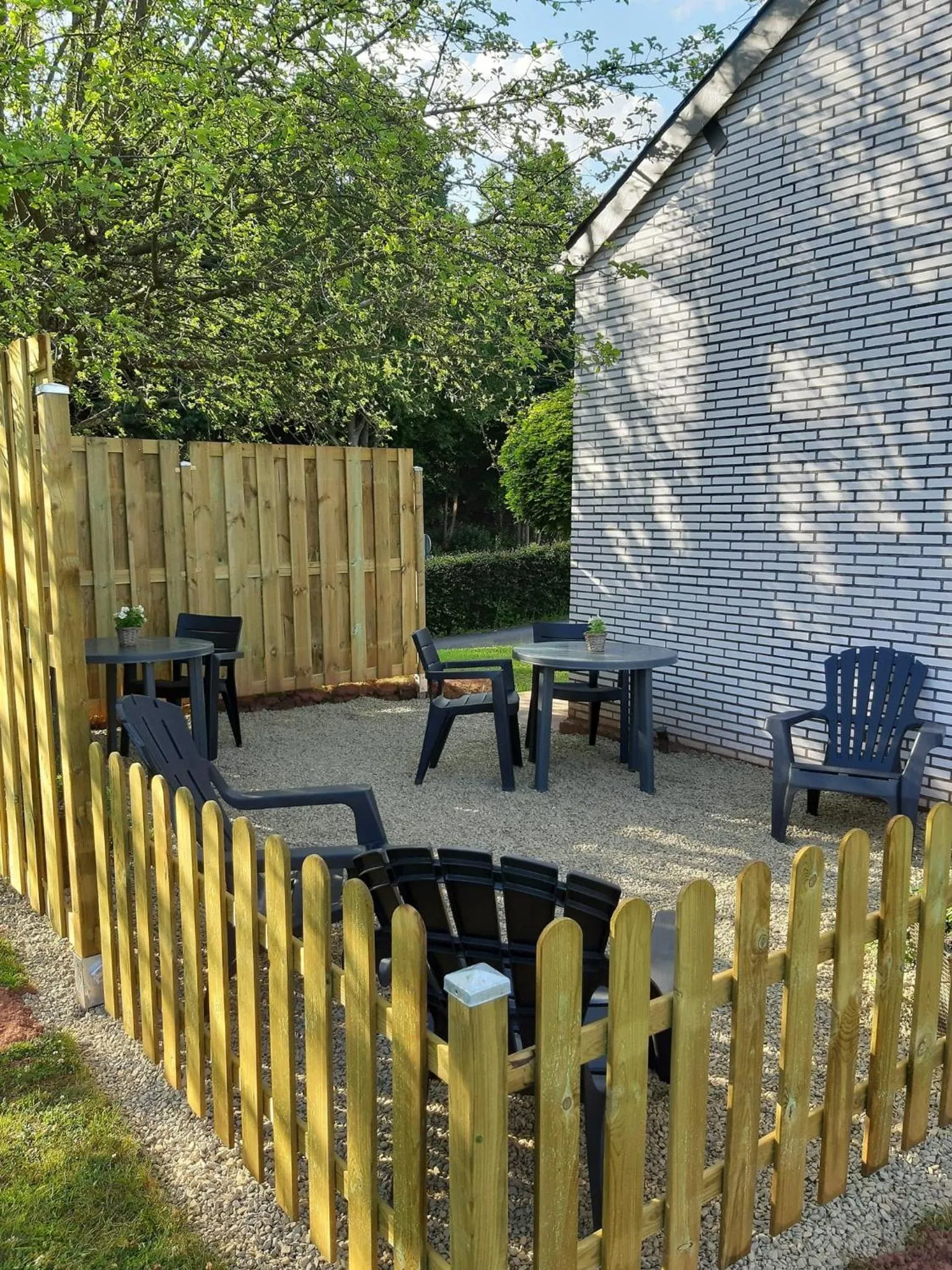 Patio in B&B Circuitez-vous