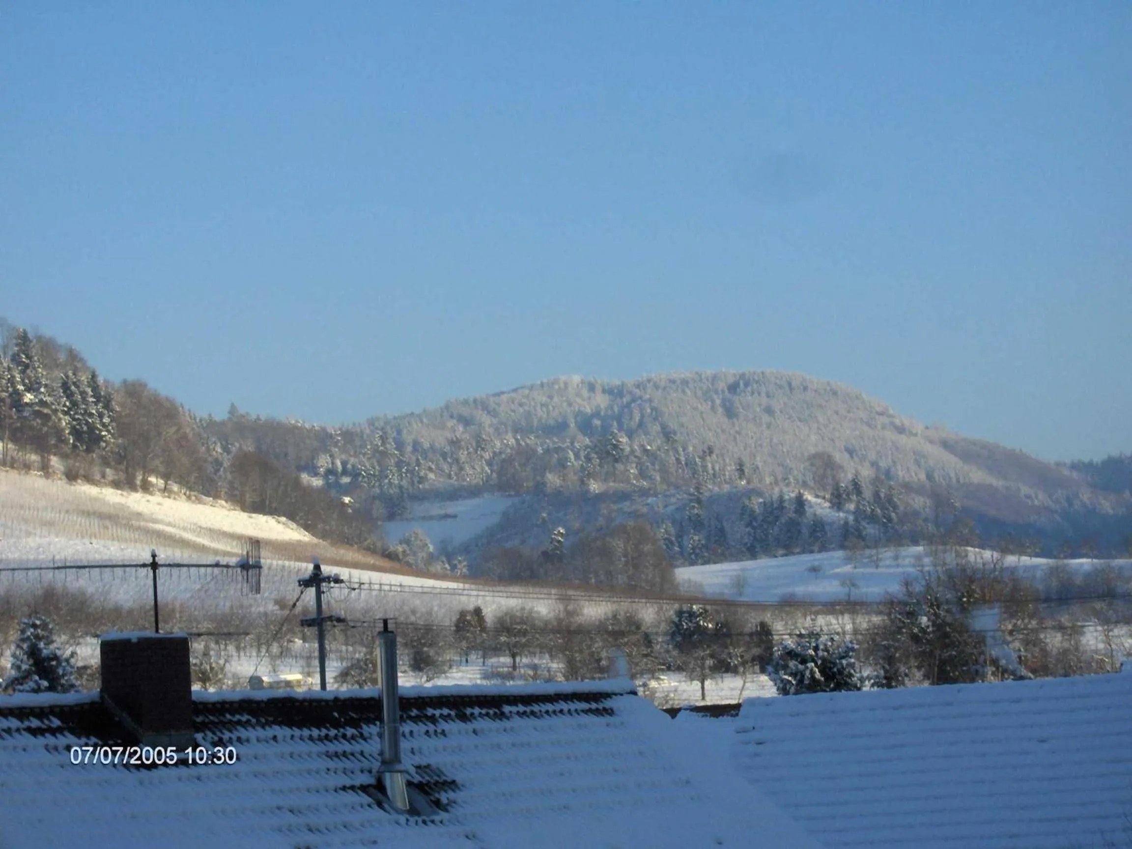 View (from property/room) in Gaestehaus Tagescafe Eckenfels