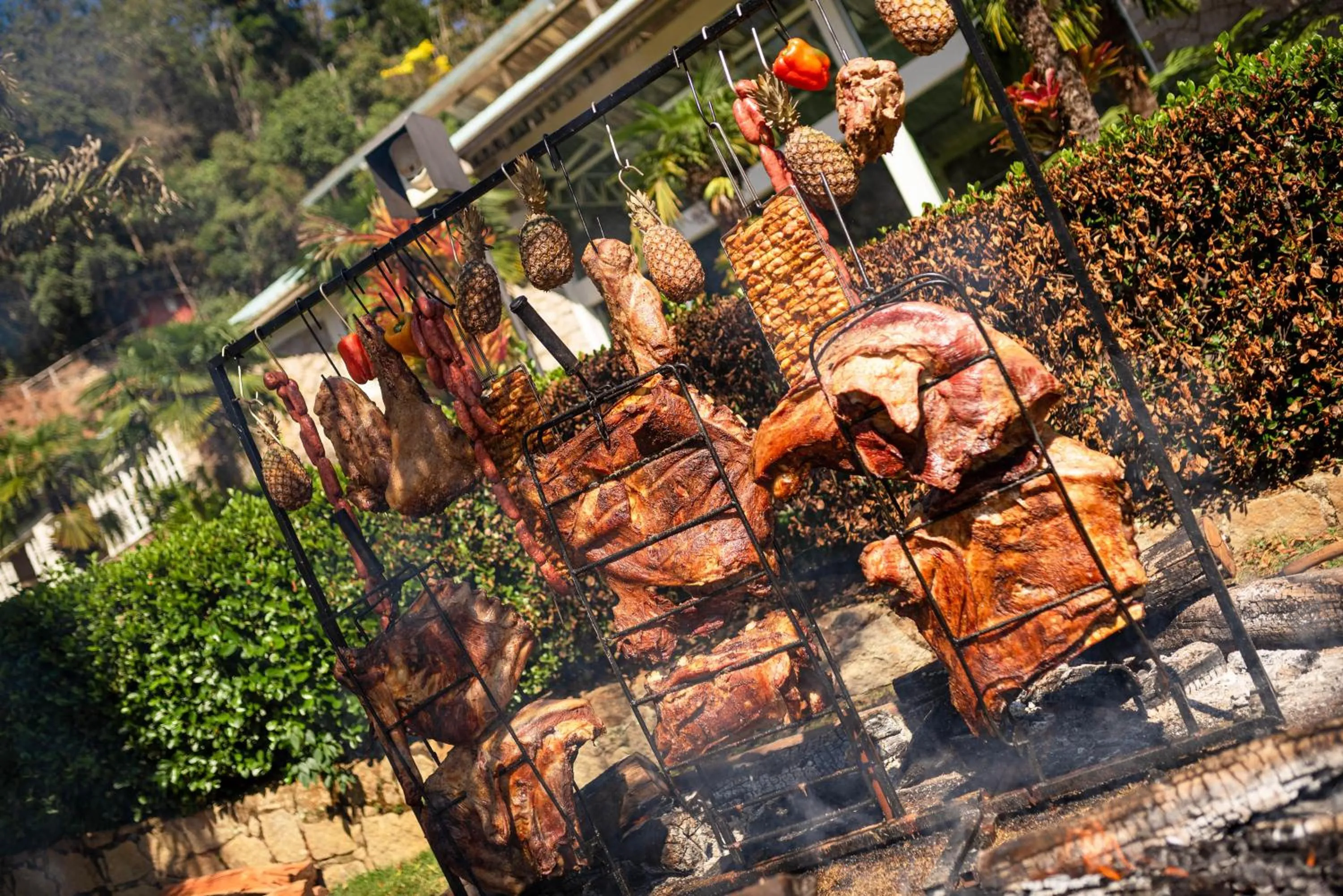 BBQ facilities in Hotel Vila Verde