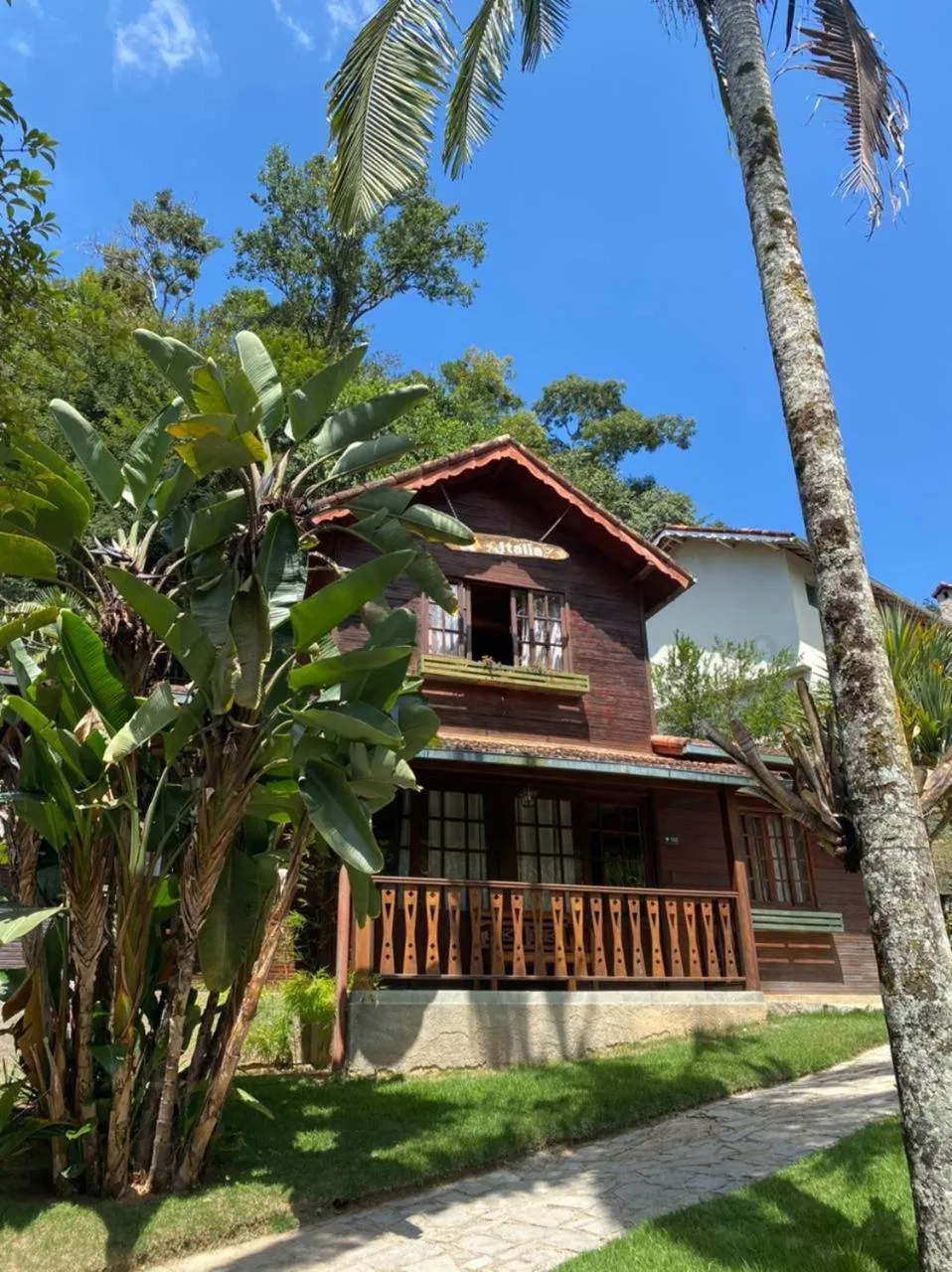 Property building in Hotel Vila Verde