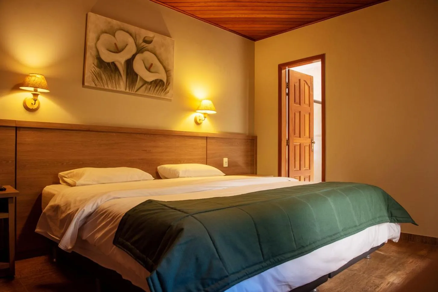 Bed in Hotel Vila Verde