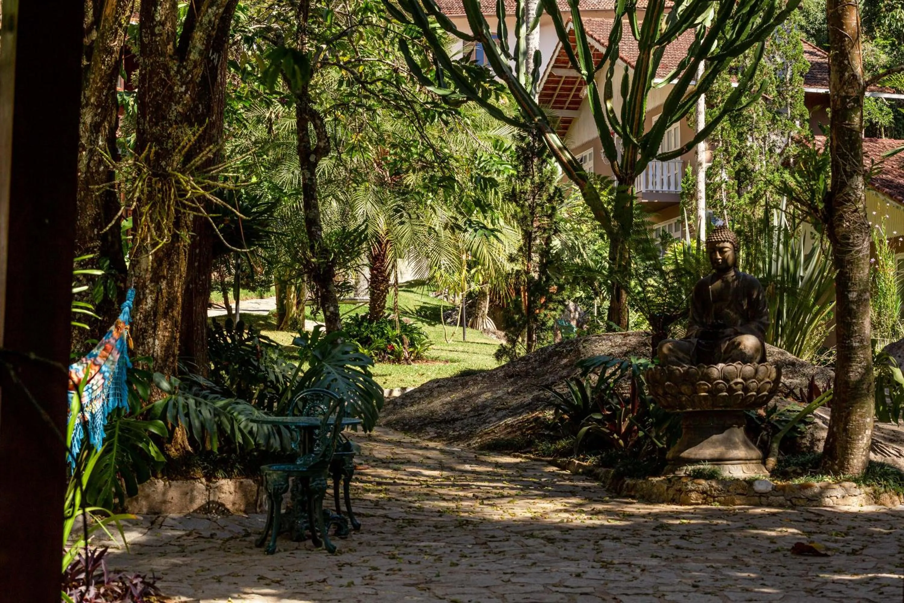 Garden in Hotel Vila Verde