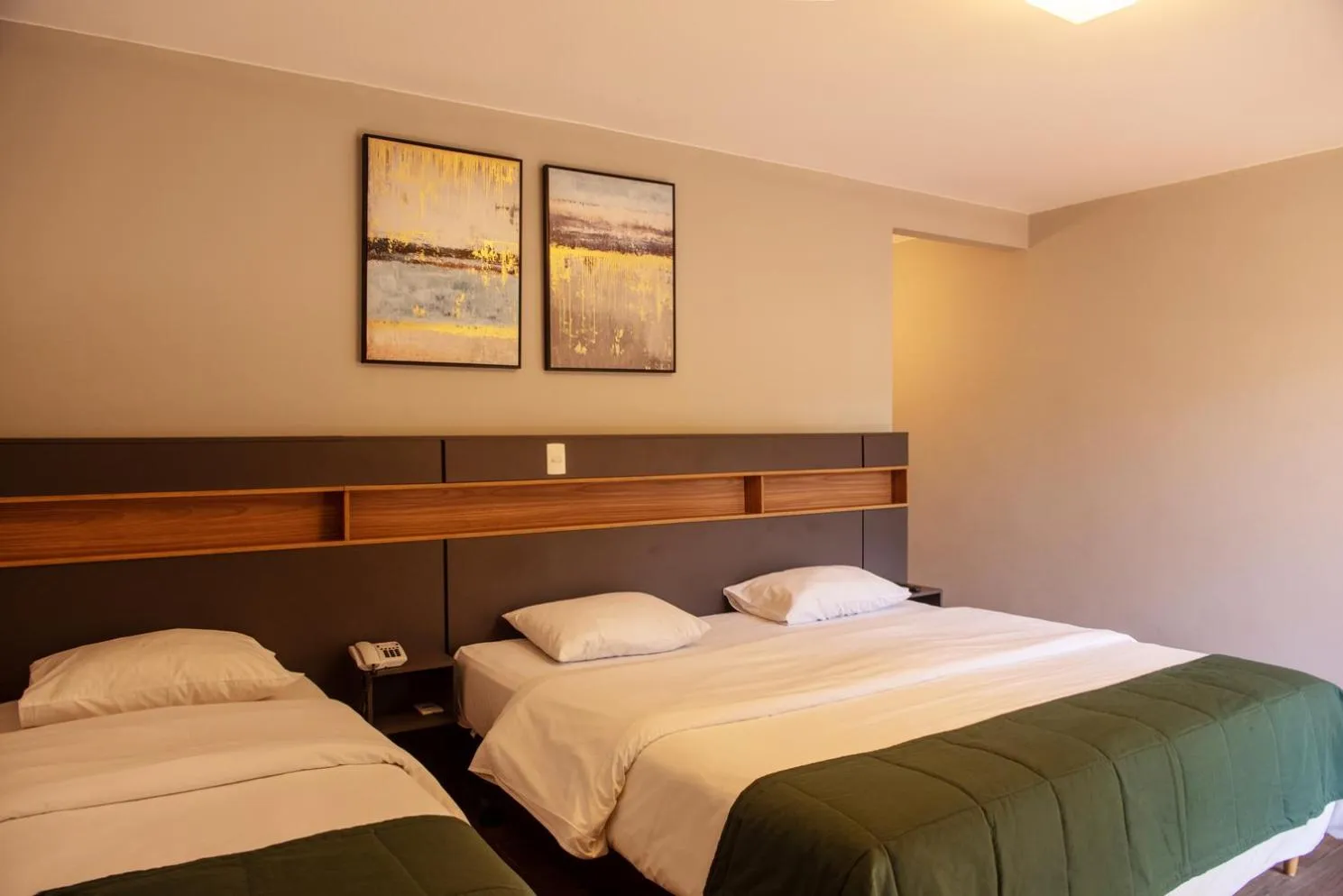 Bed in Hotel Vila Verde