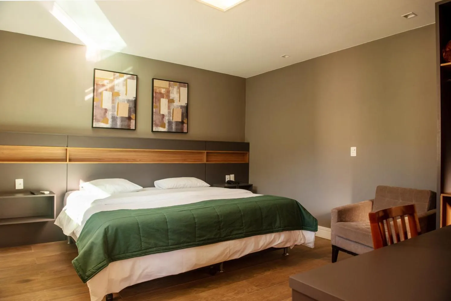 Bed in Hotel Vila Verde