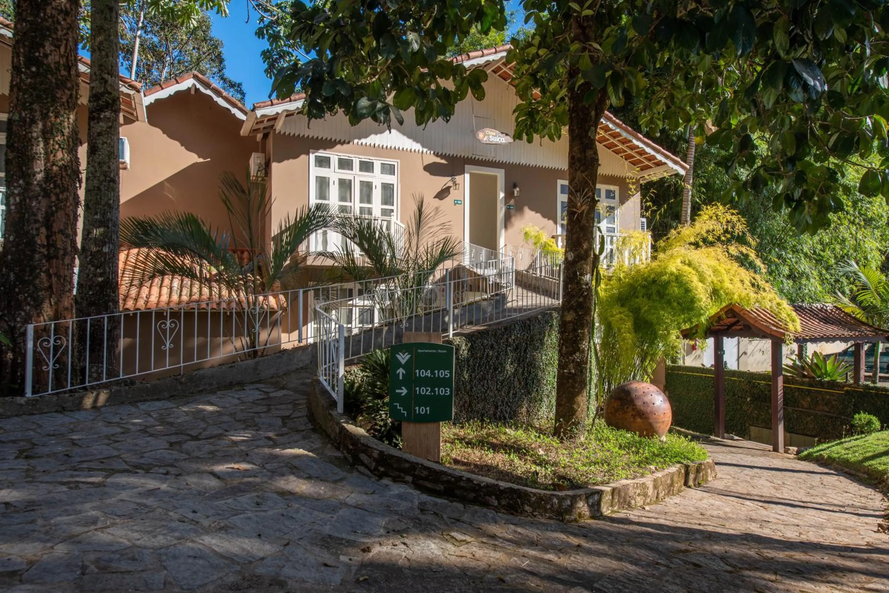 Garden in Hotel Vila Verde