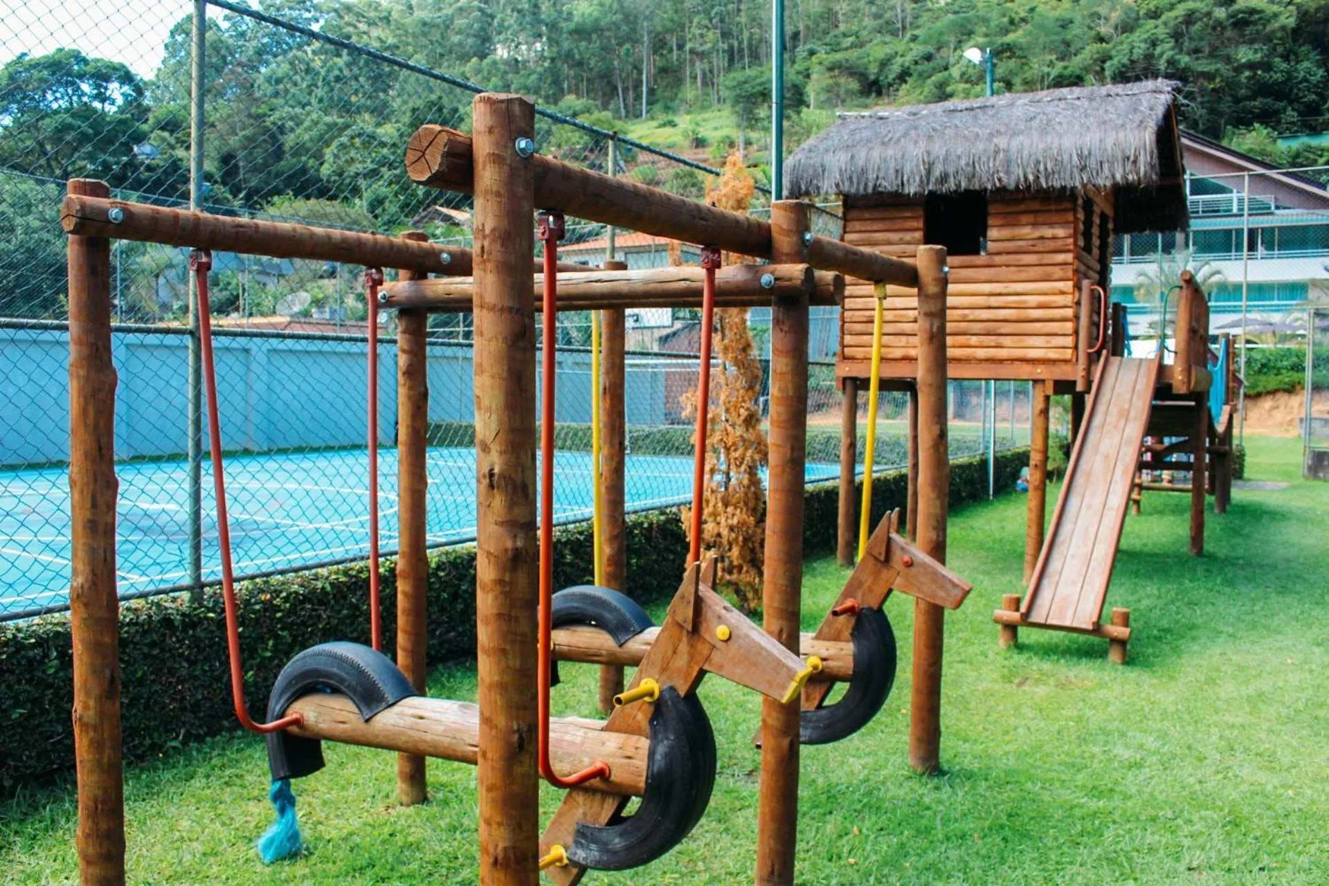 Children play ground in Hotel Vila Verde