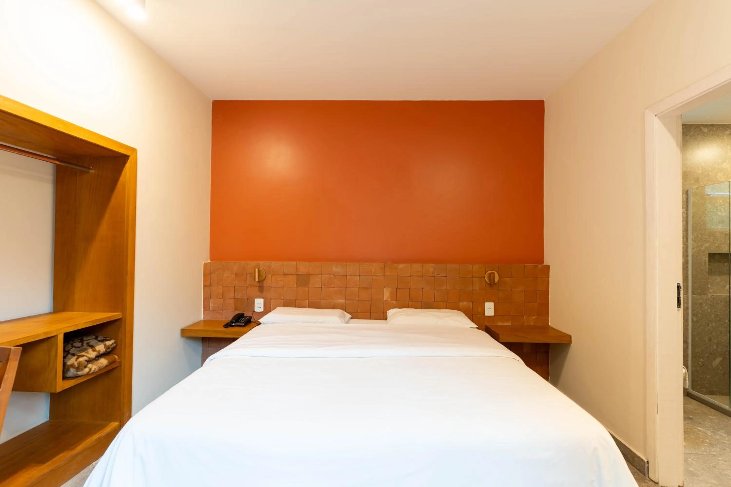 Bed in Hotel Vila Verde