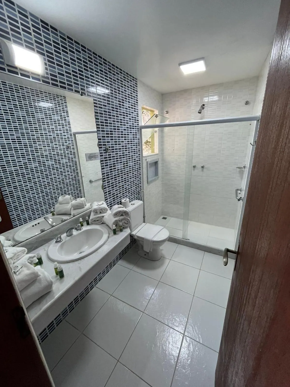 Shower in Hotel Vila Verde