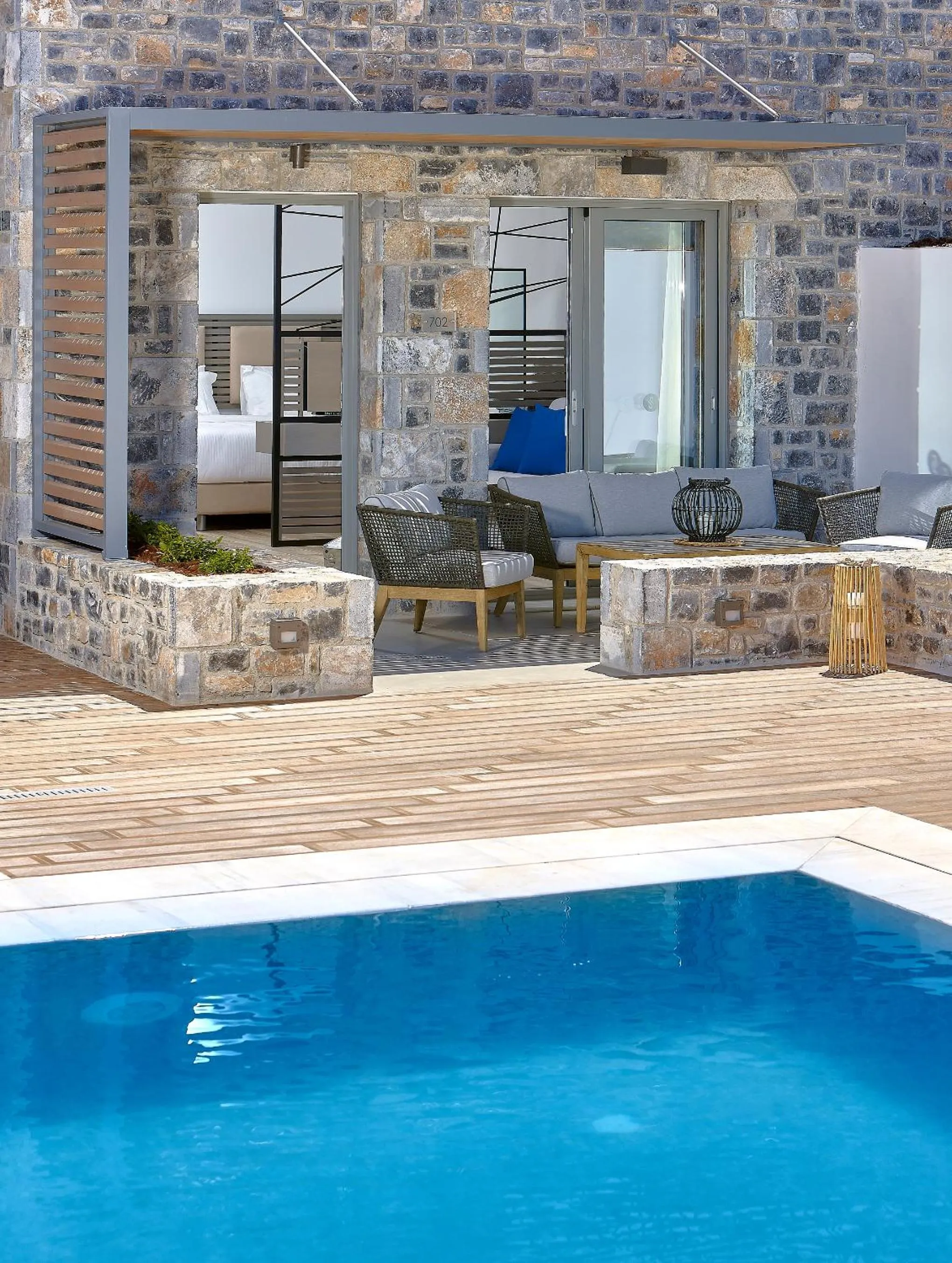 Patio in Seascape Luxury Residences