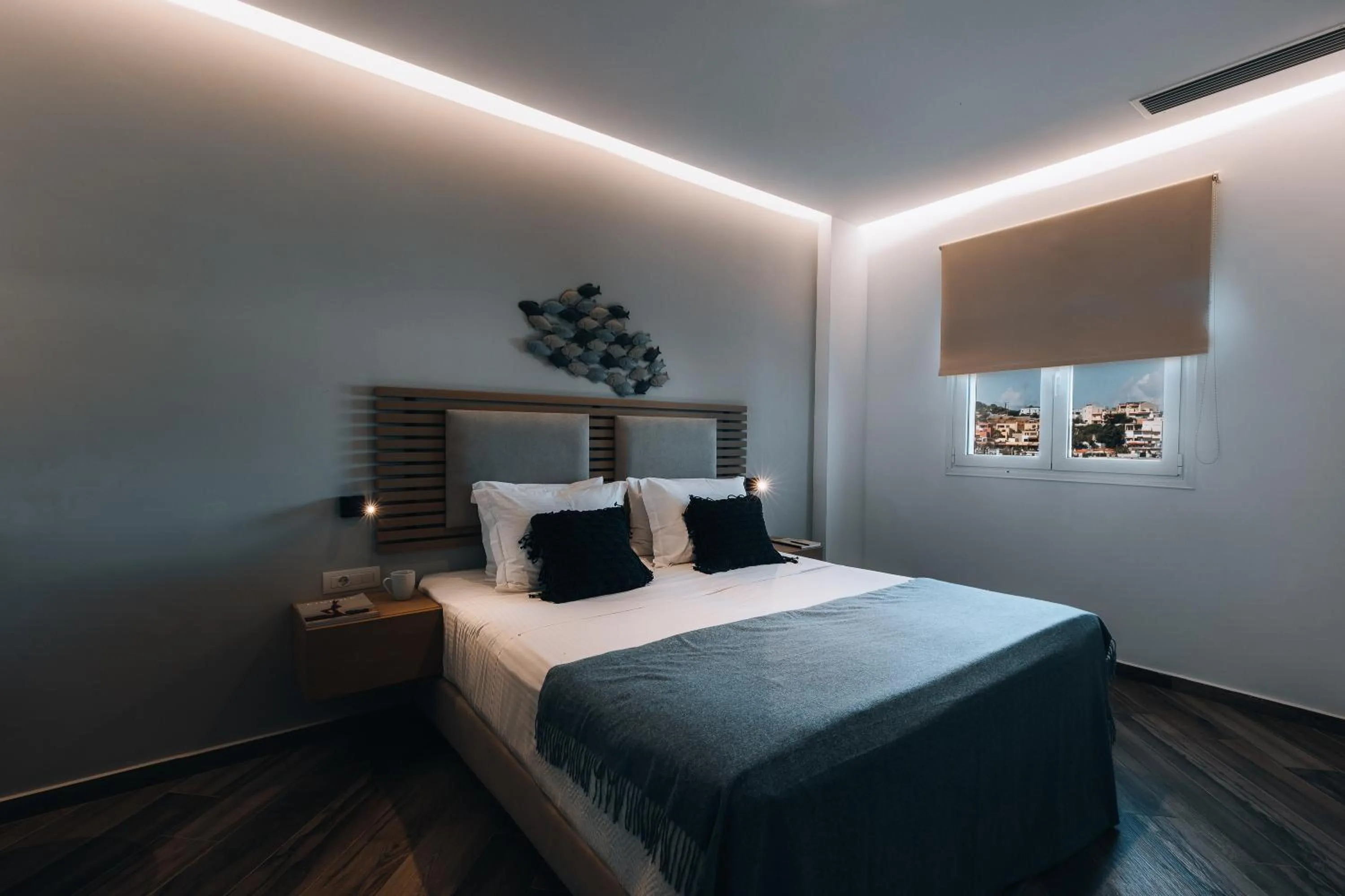 Bed in Seascape Luxury Residences