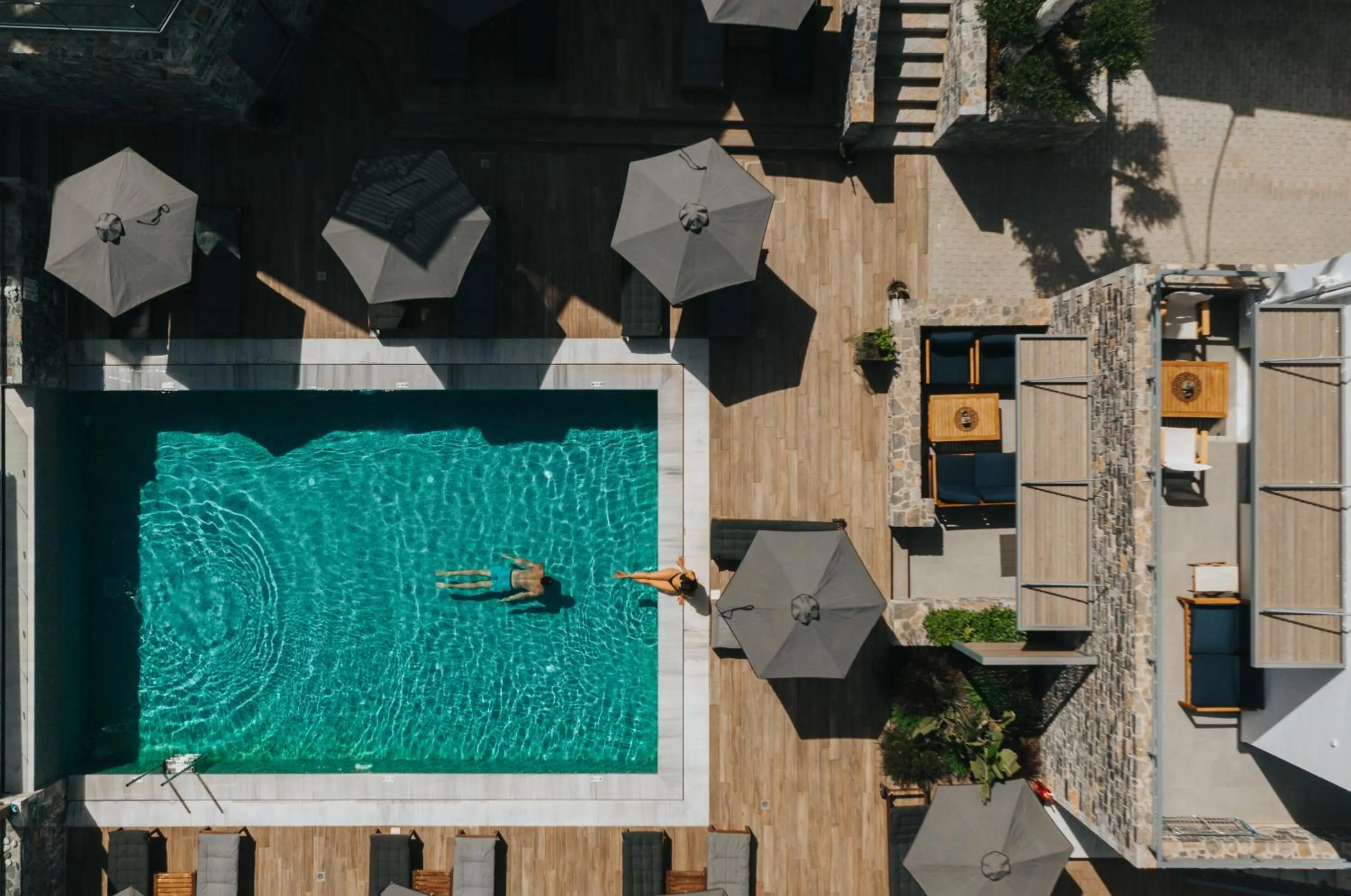 Bird's eye view in Seascape Luxury Residences