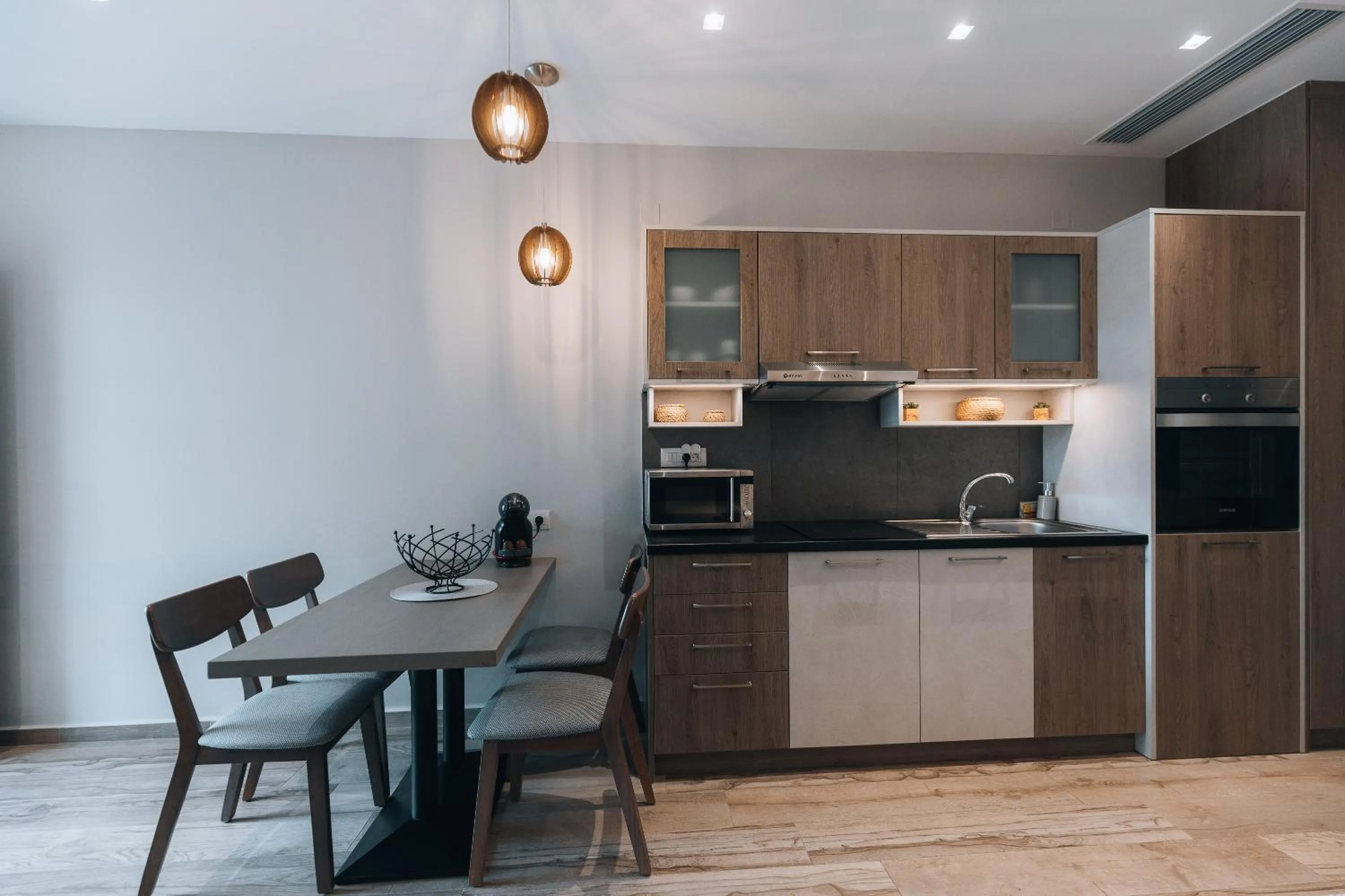 Dining area in Seascape Luxury Residences