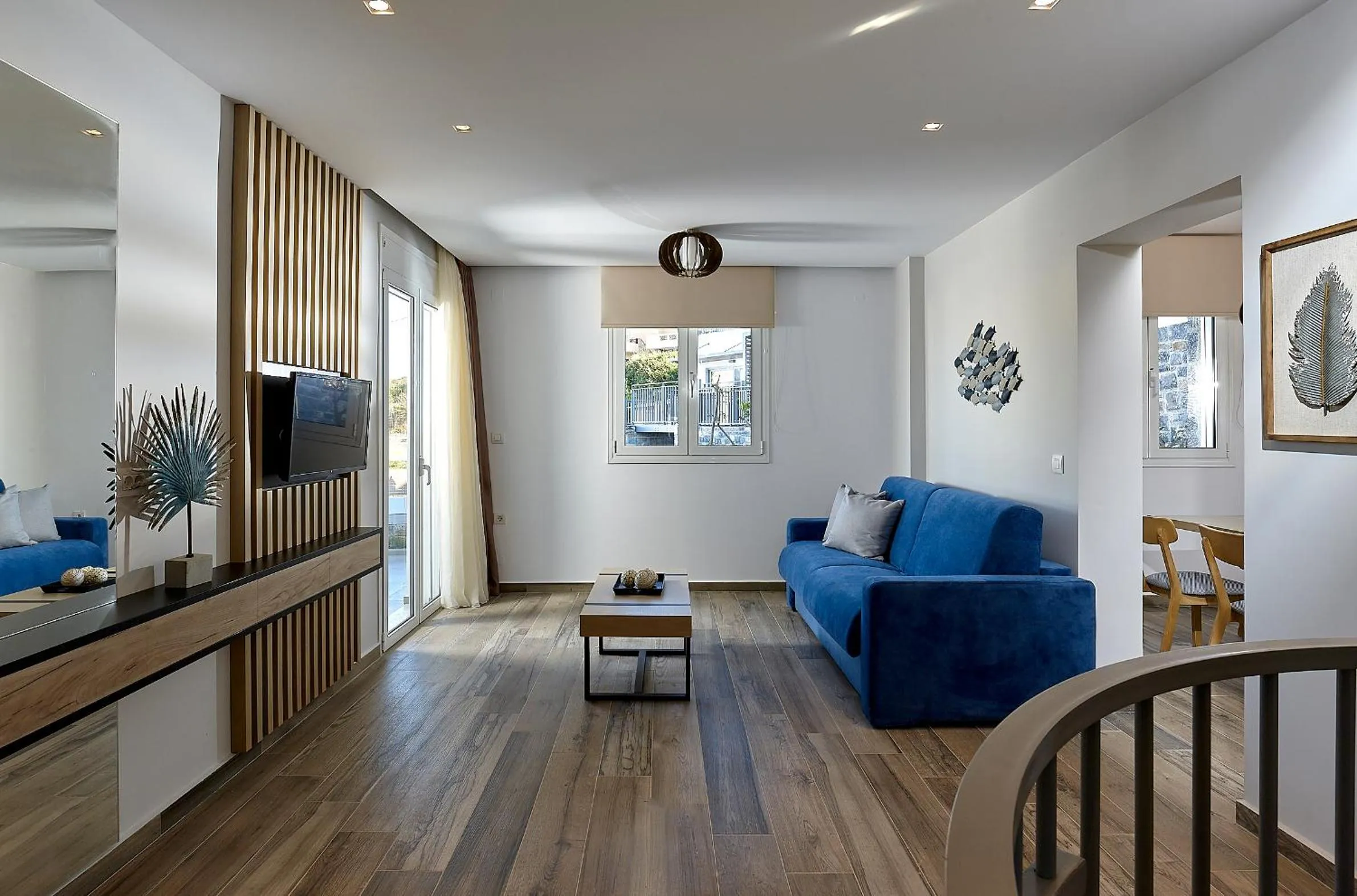 Seating area in Seascape Luxury Residences