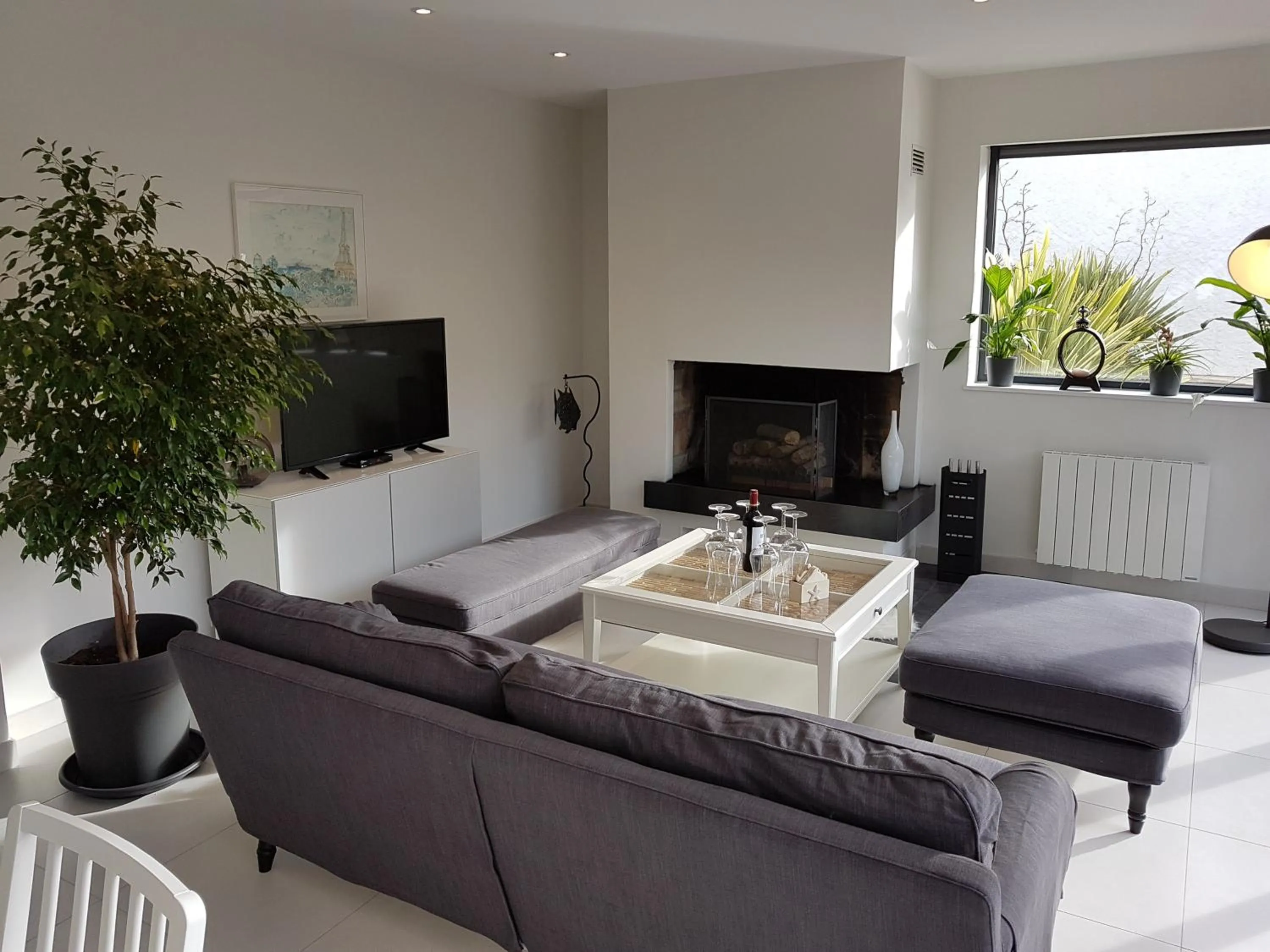 Living room in Le lodge