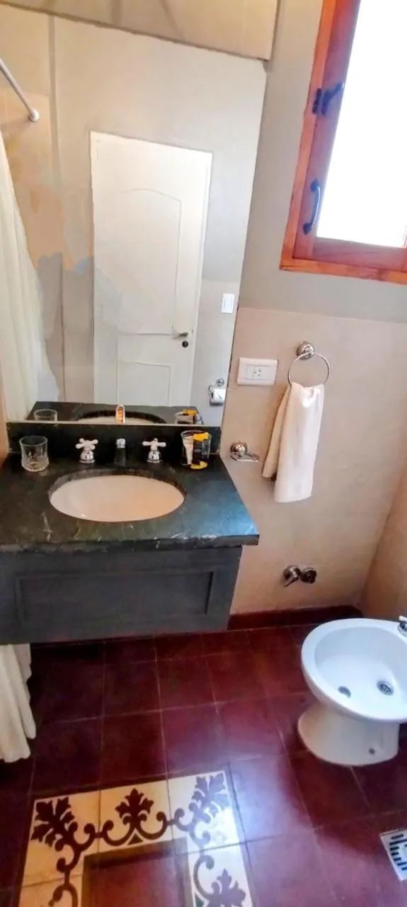 Toilet in Las Moras Hotel