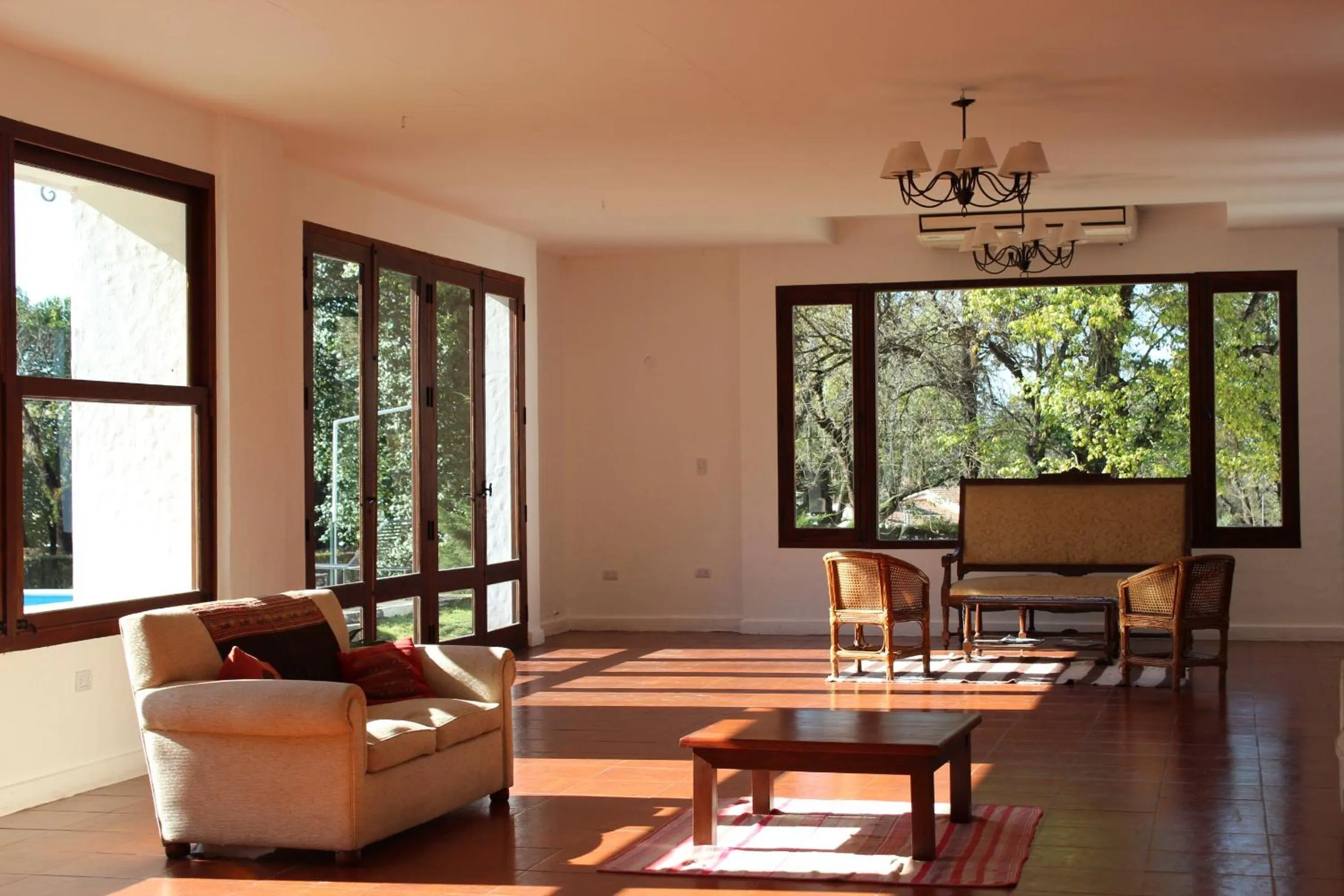 Living room in Las Moras Hotel