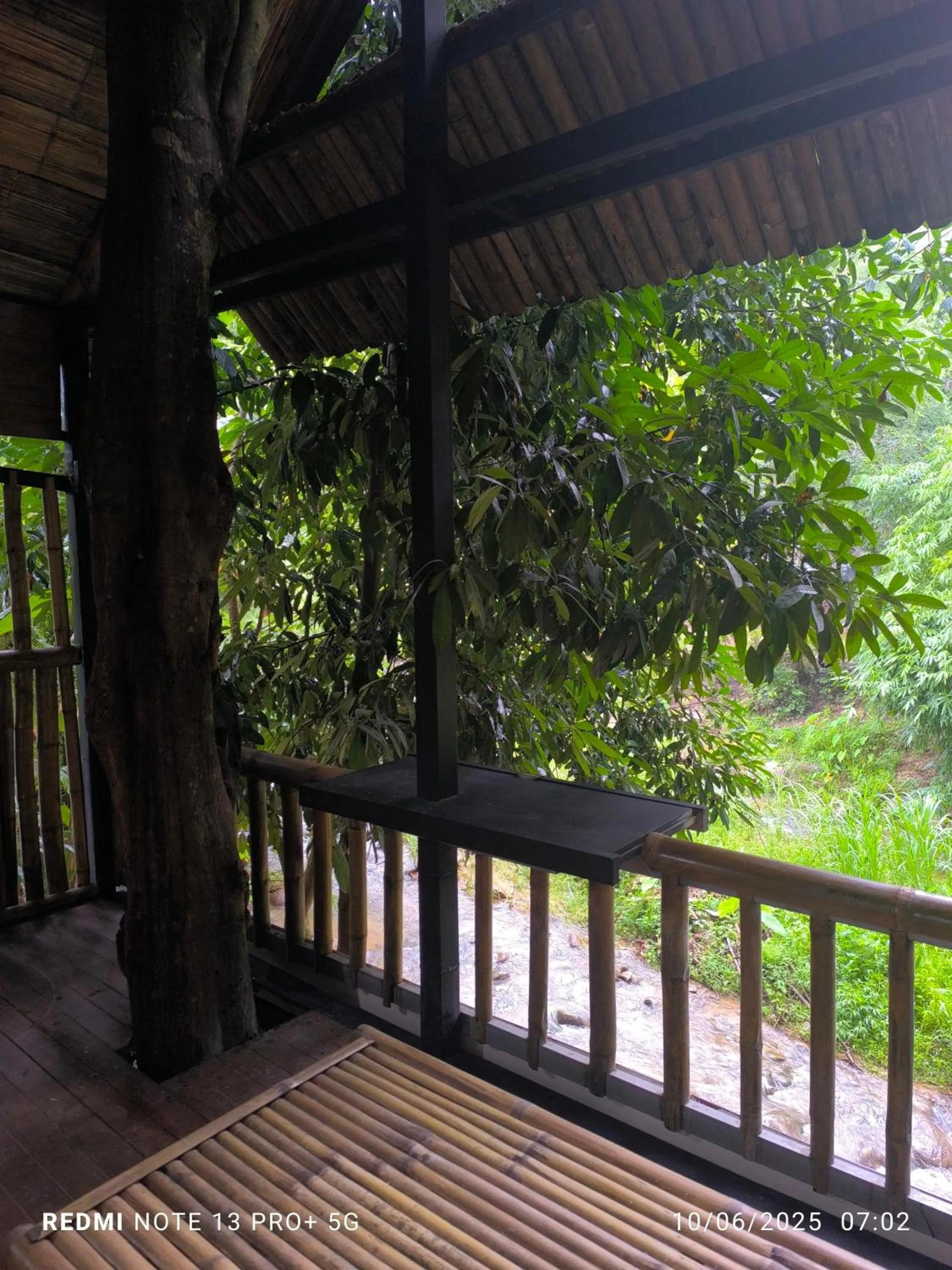 Balcony/Terrace in Hill Tribe Art House (Lahu & Akha Homestay)
