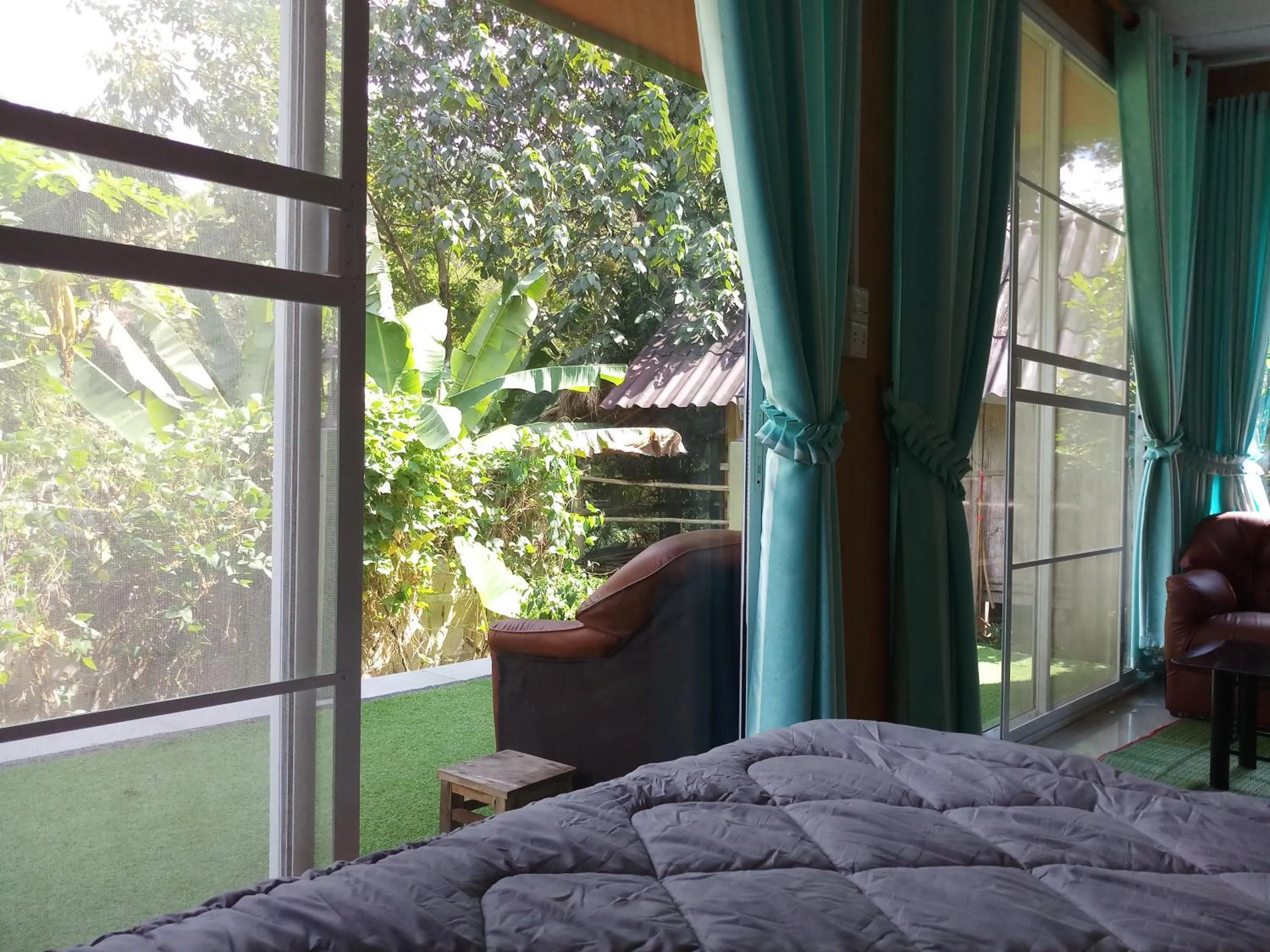 Bed in Hill Tribe Art House (Lahu & Akha Homestay)