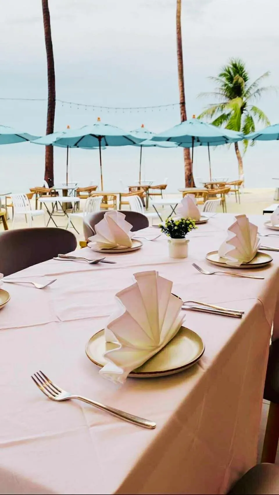 Restaurant/places to eat in Three Trees Samui Resort - Sarocha Villa