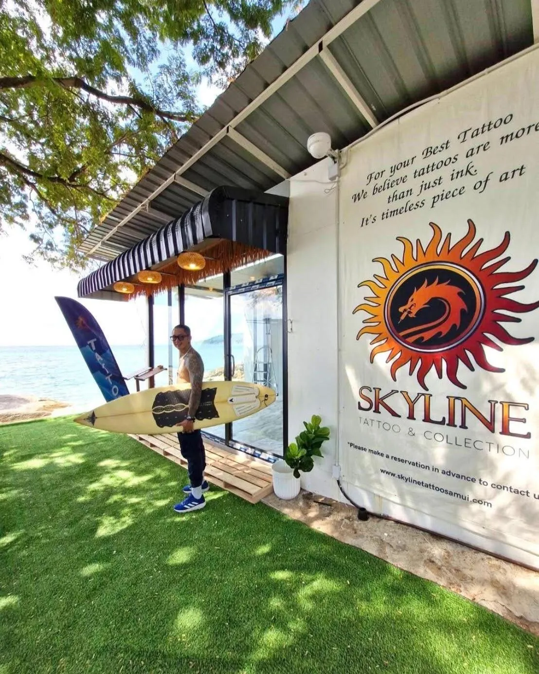 People in Three Trees Samui Resort - Sarocha Villa