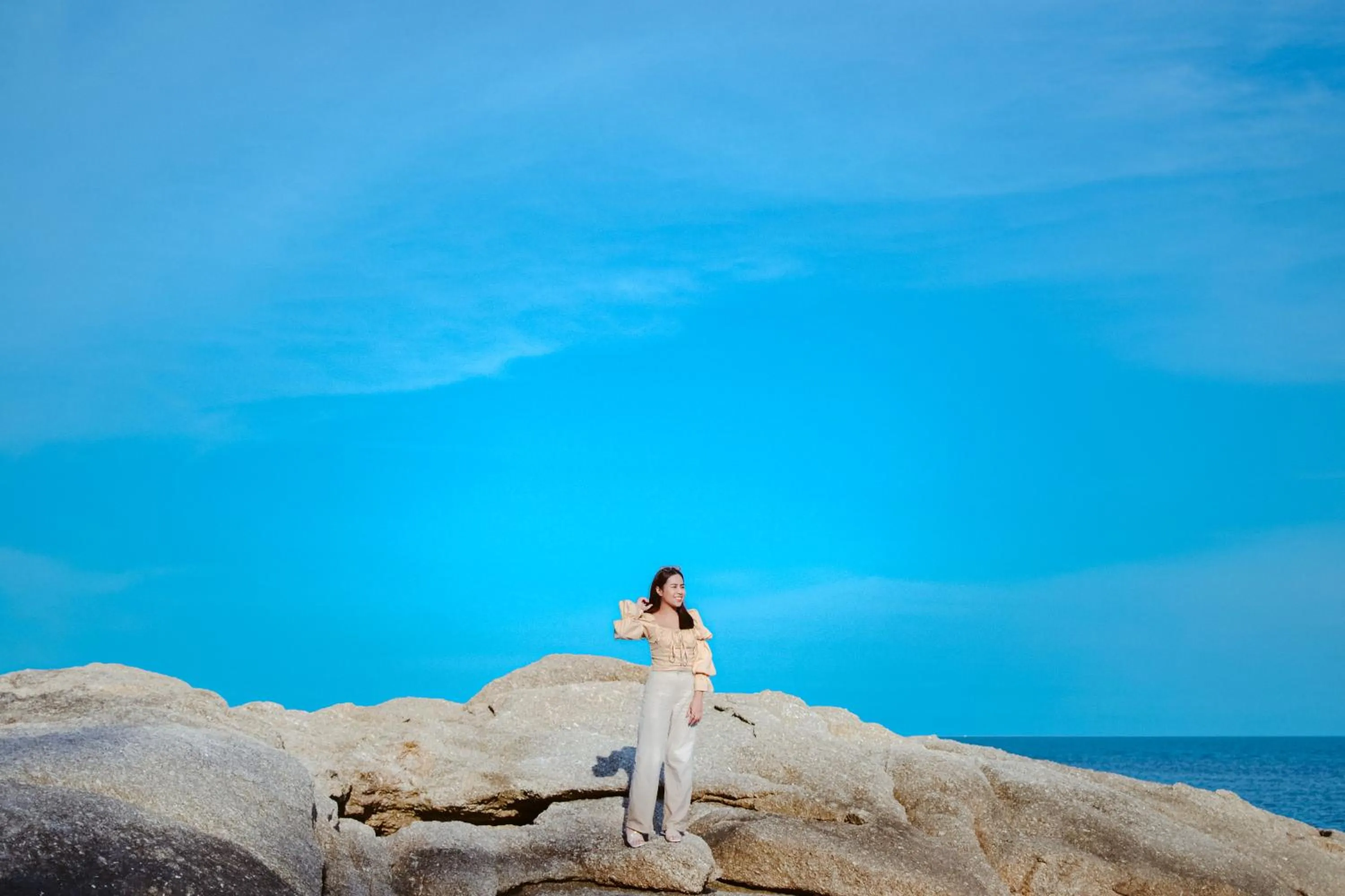 Sea view in Three Trees Samui Resort - Sarocha Villa