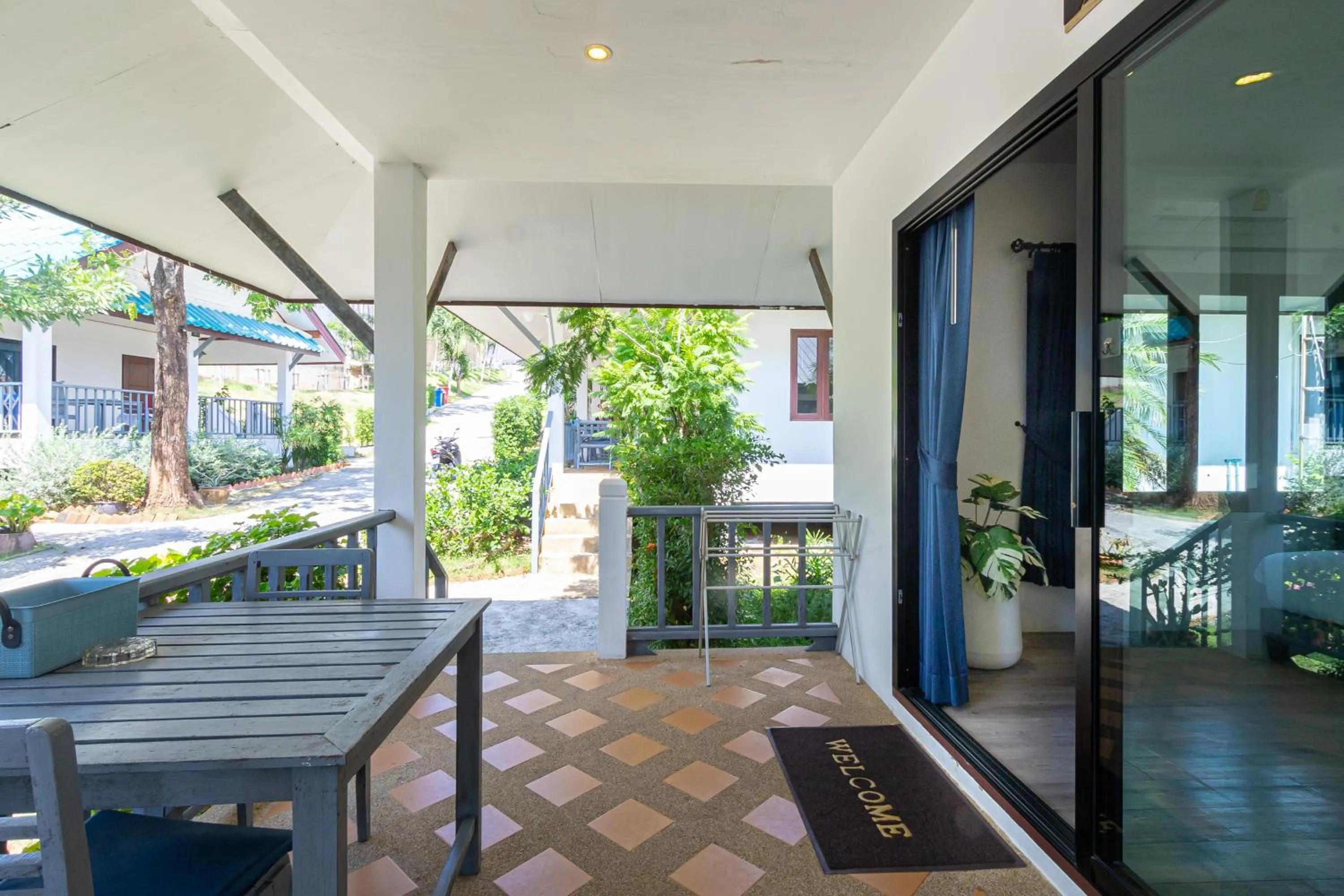 Balcony/Terrace in Three Trees Samui Resort - Sarocha Villa