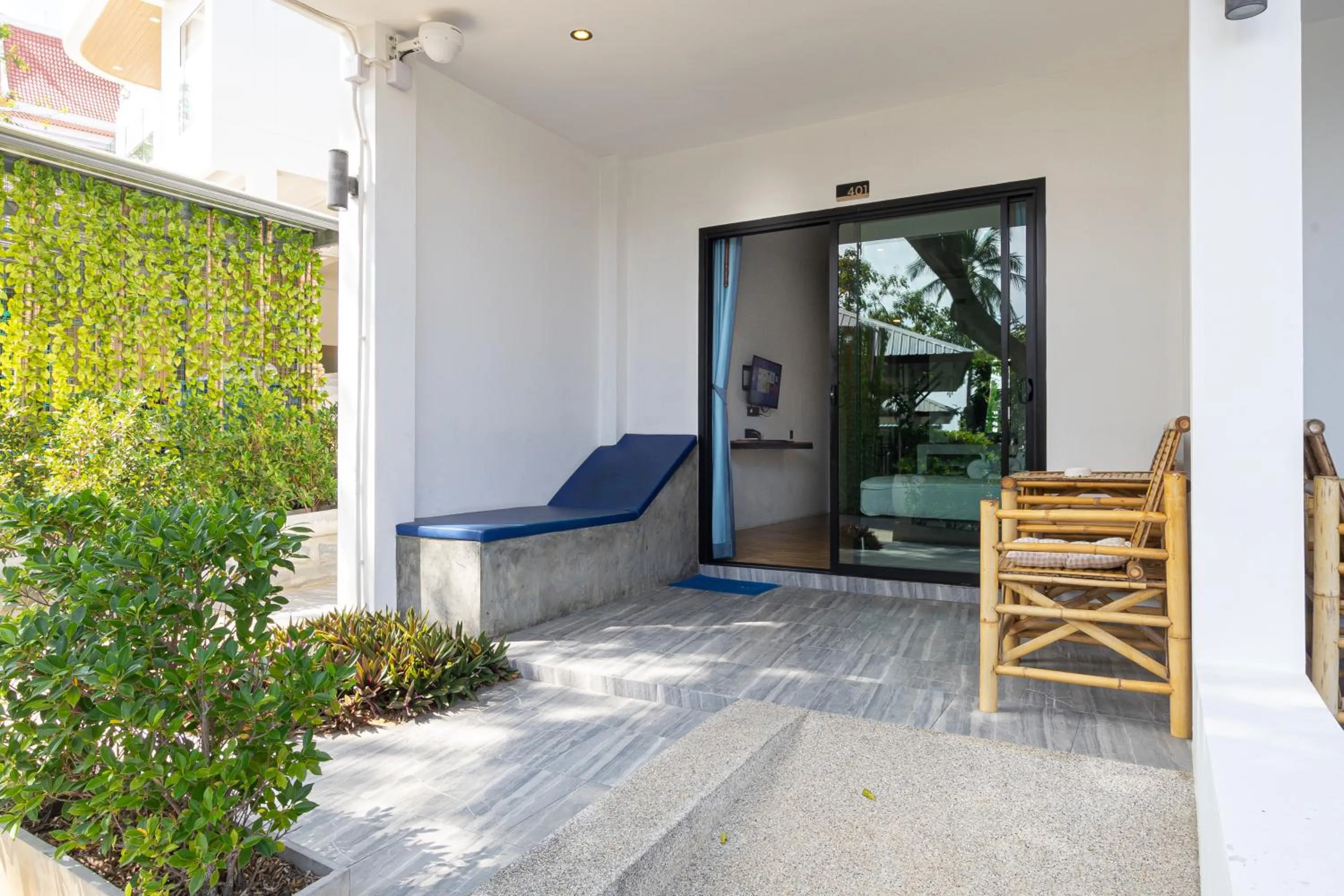 Balcony/Terrace in Three Trees Samui Resort - Sarocha Villa