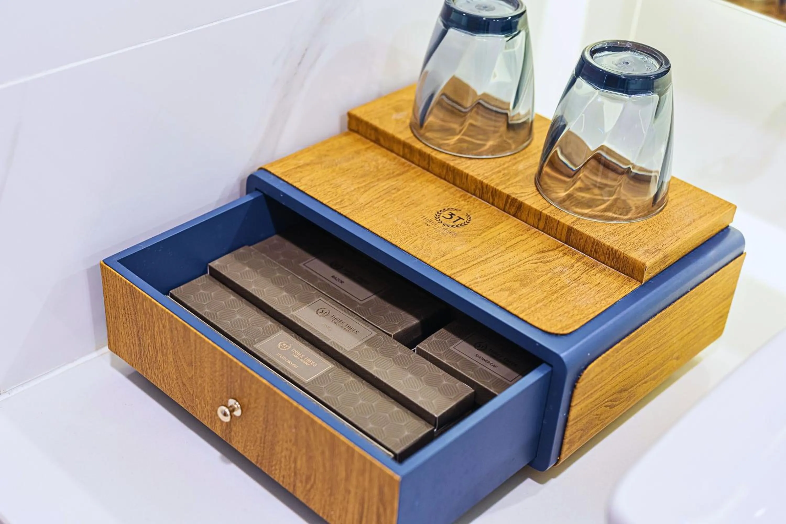 Bathroom in Three Trees Samui Resort - Sarocha Villa