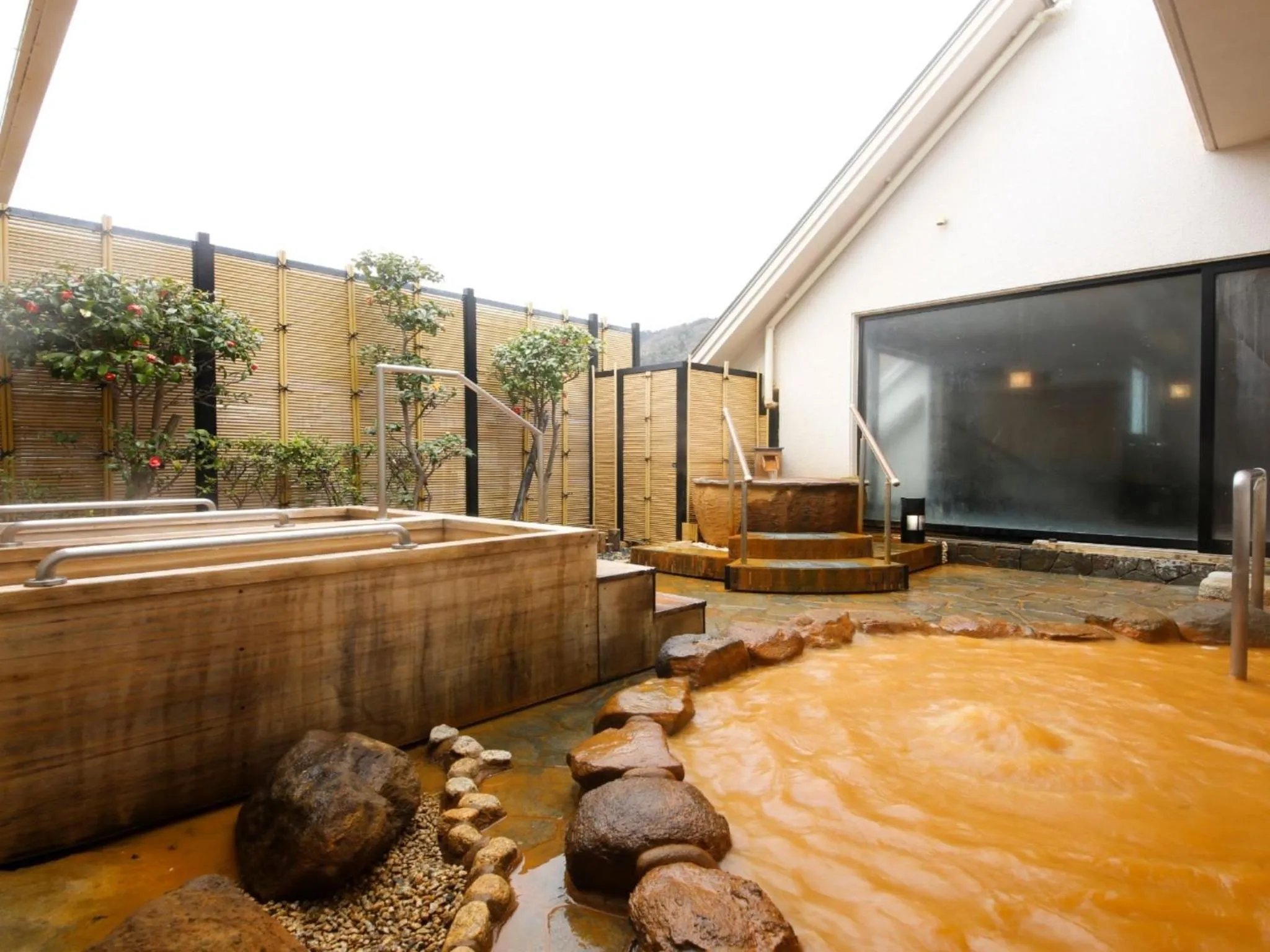 Public Bath in Arima Hot Spring Ryokan Hanamusubi