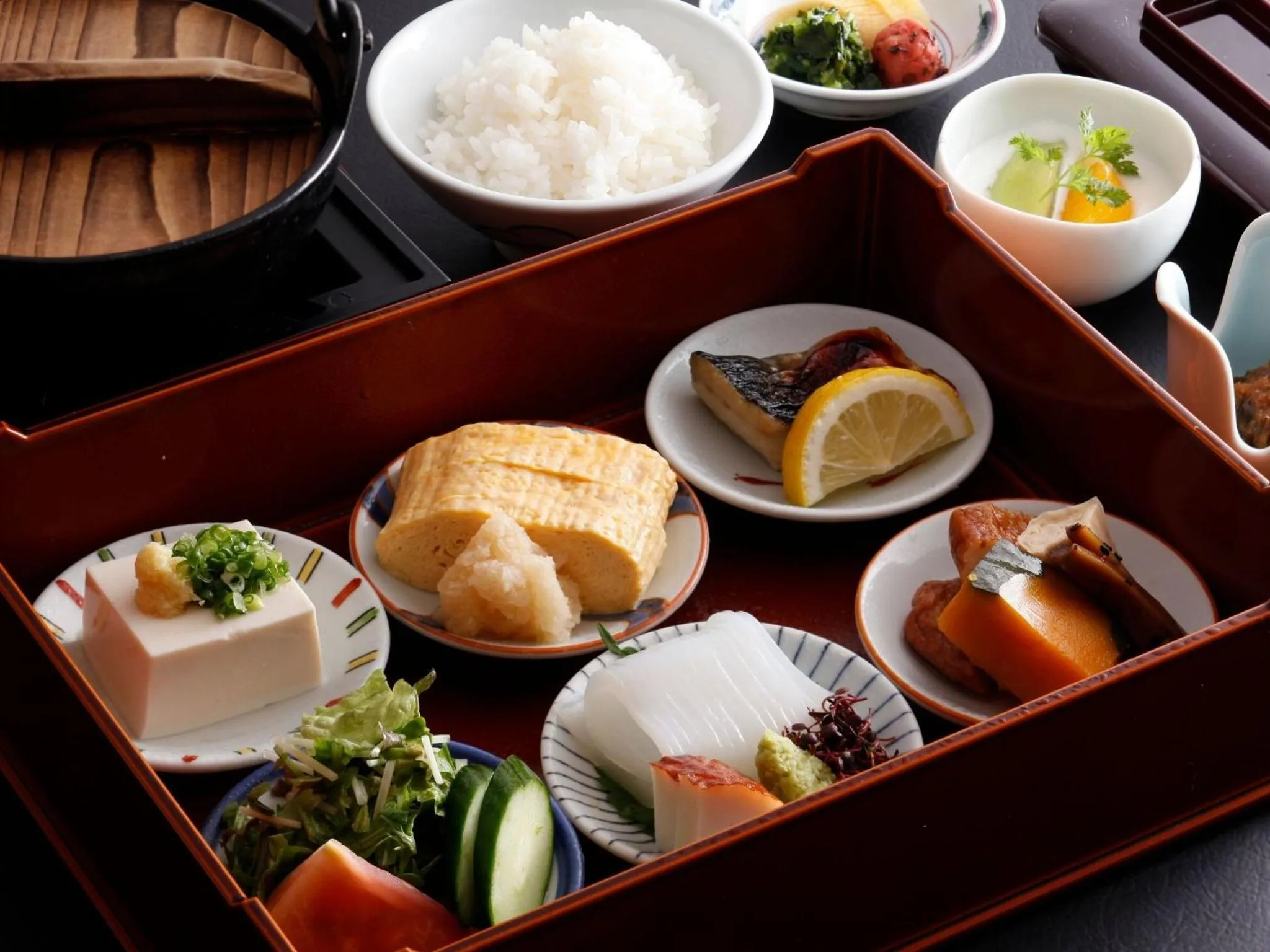 Breakfast in Arima Hot Spring Ryokan Hanamusubi