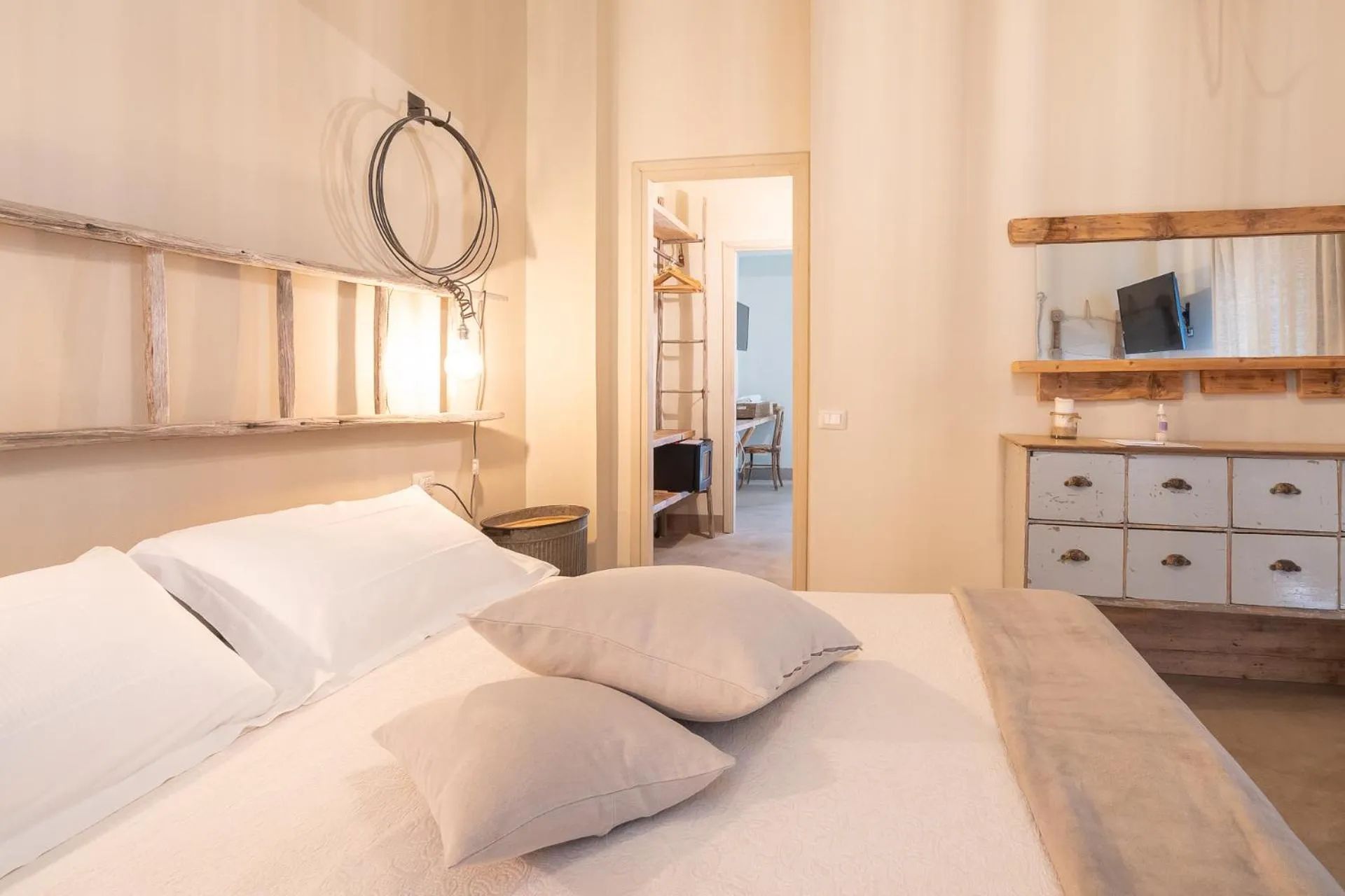 Bedroom, Bed in Agriturismo Sweet Cottage