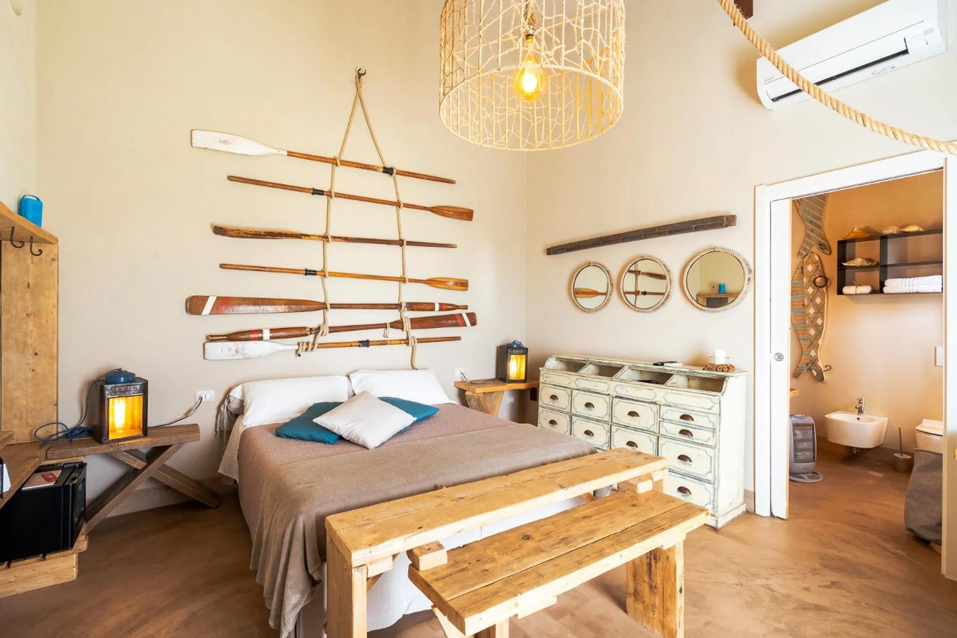 Bedroom, Bed in Agriturismo Sweet Cottage