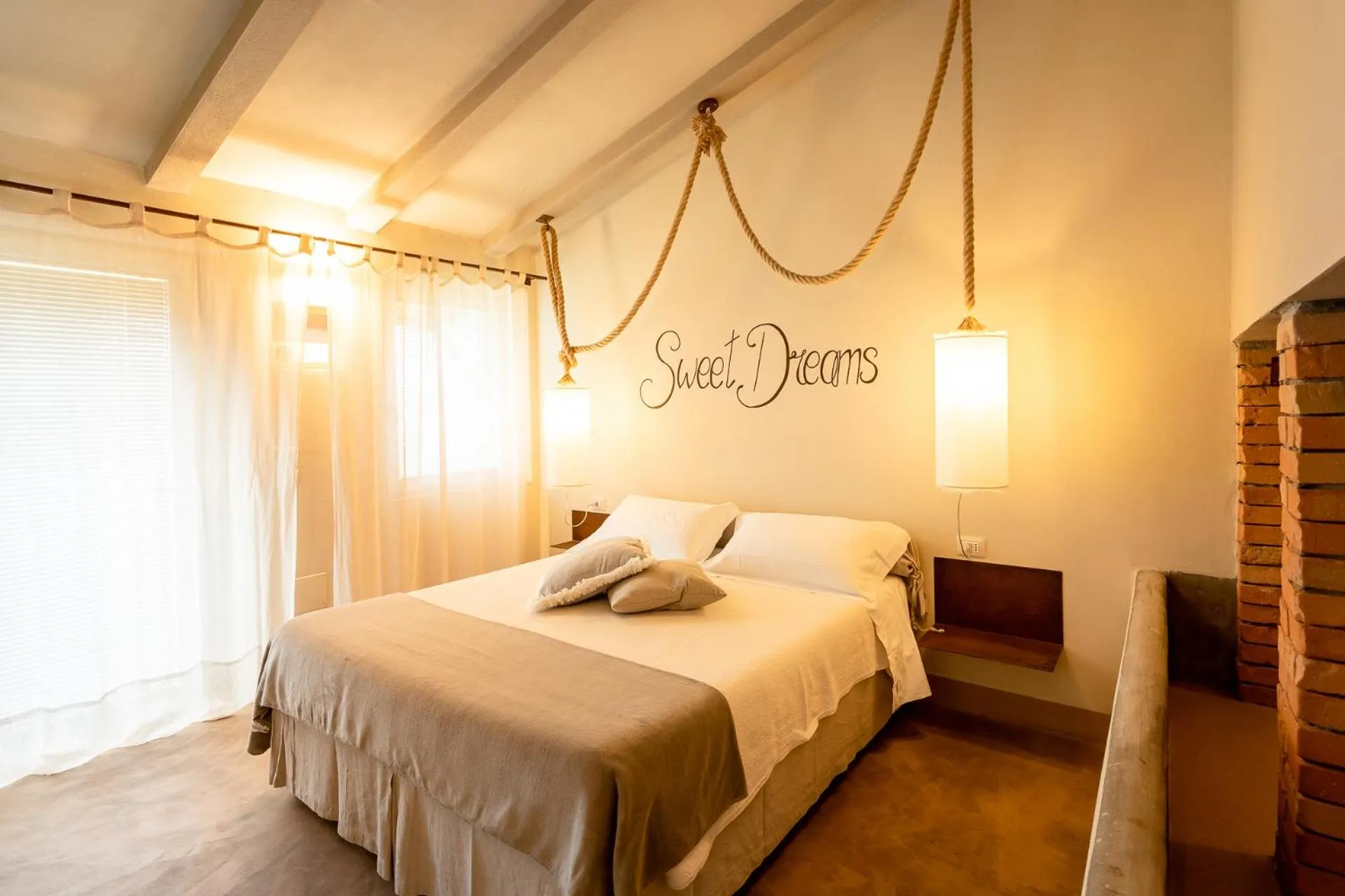 Bedroom, Bed in Agriturismo Sweet Cottage