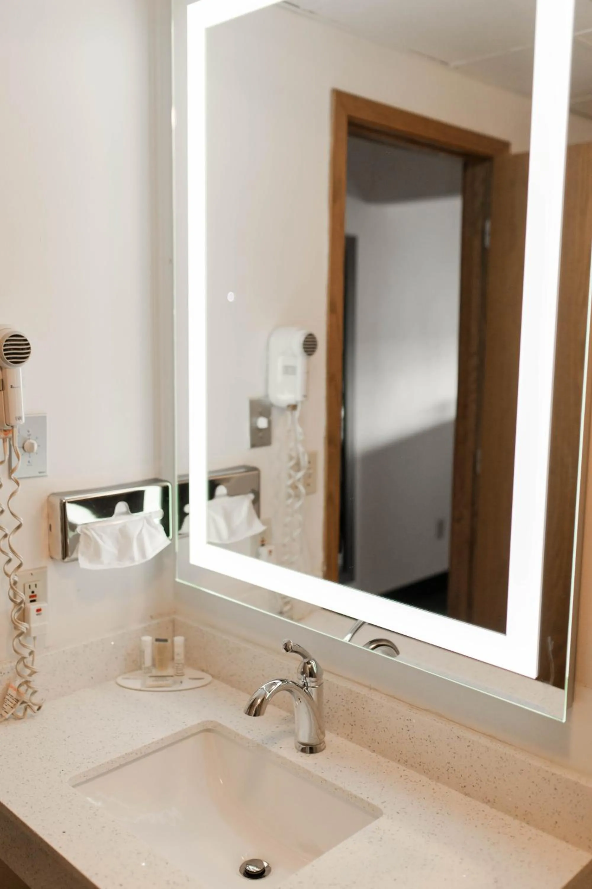 Bathroom in Travelodge by Wyndham Escanaba