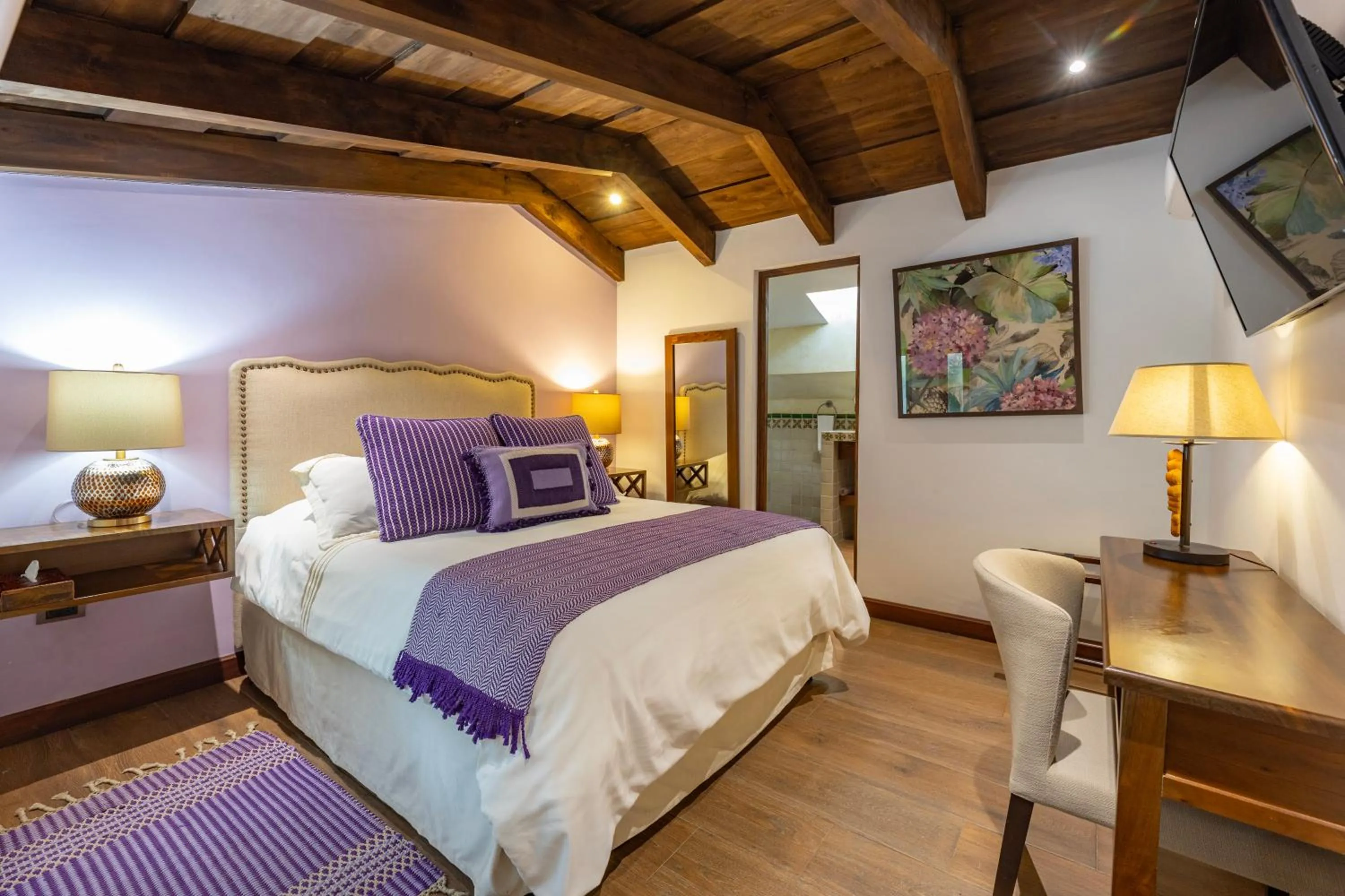 Bed in Casa Faustina Boutique Hotel