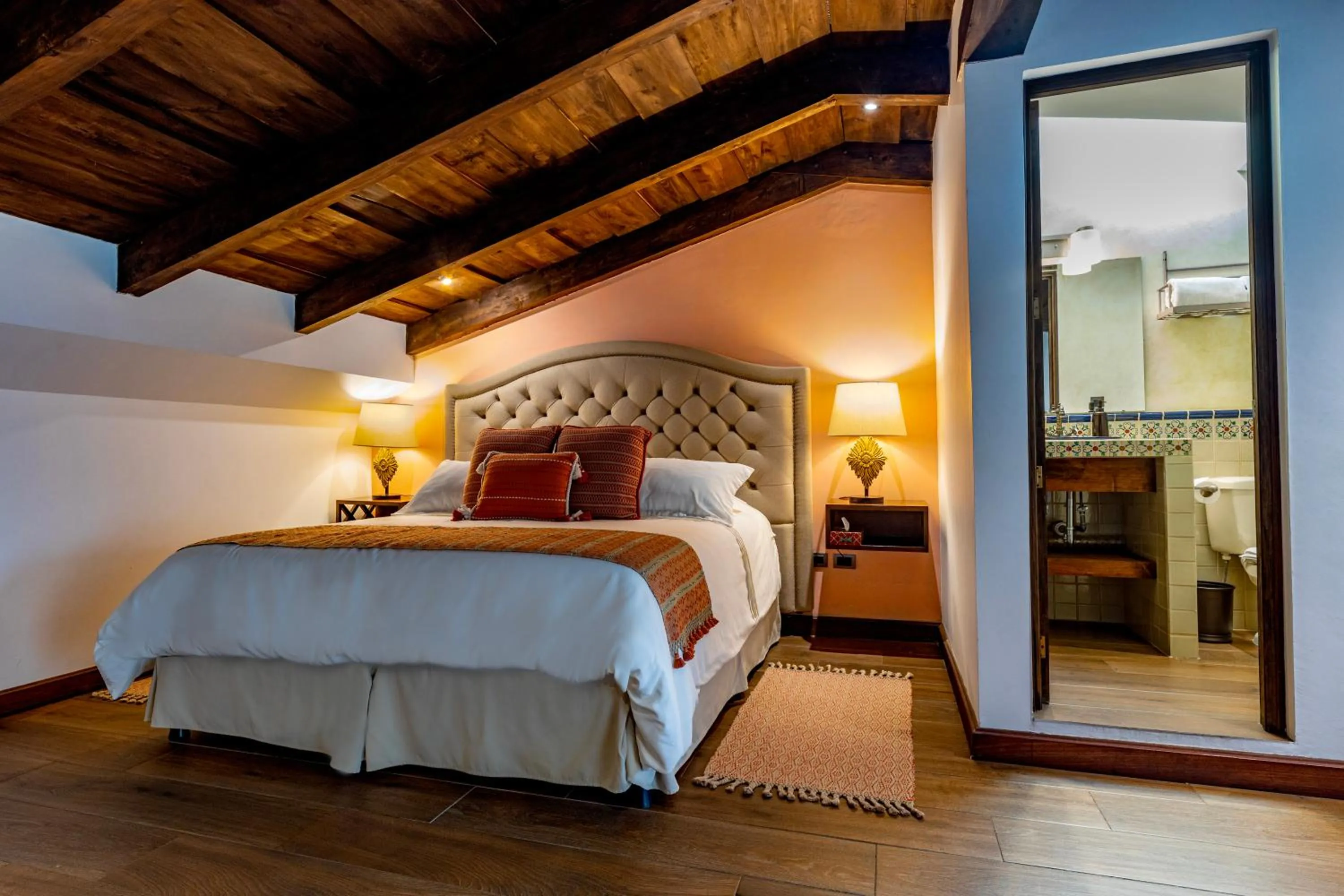 Bed in Casa Faustina Boutique Hotel