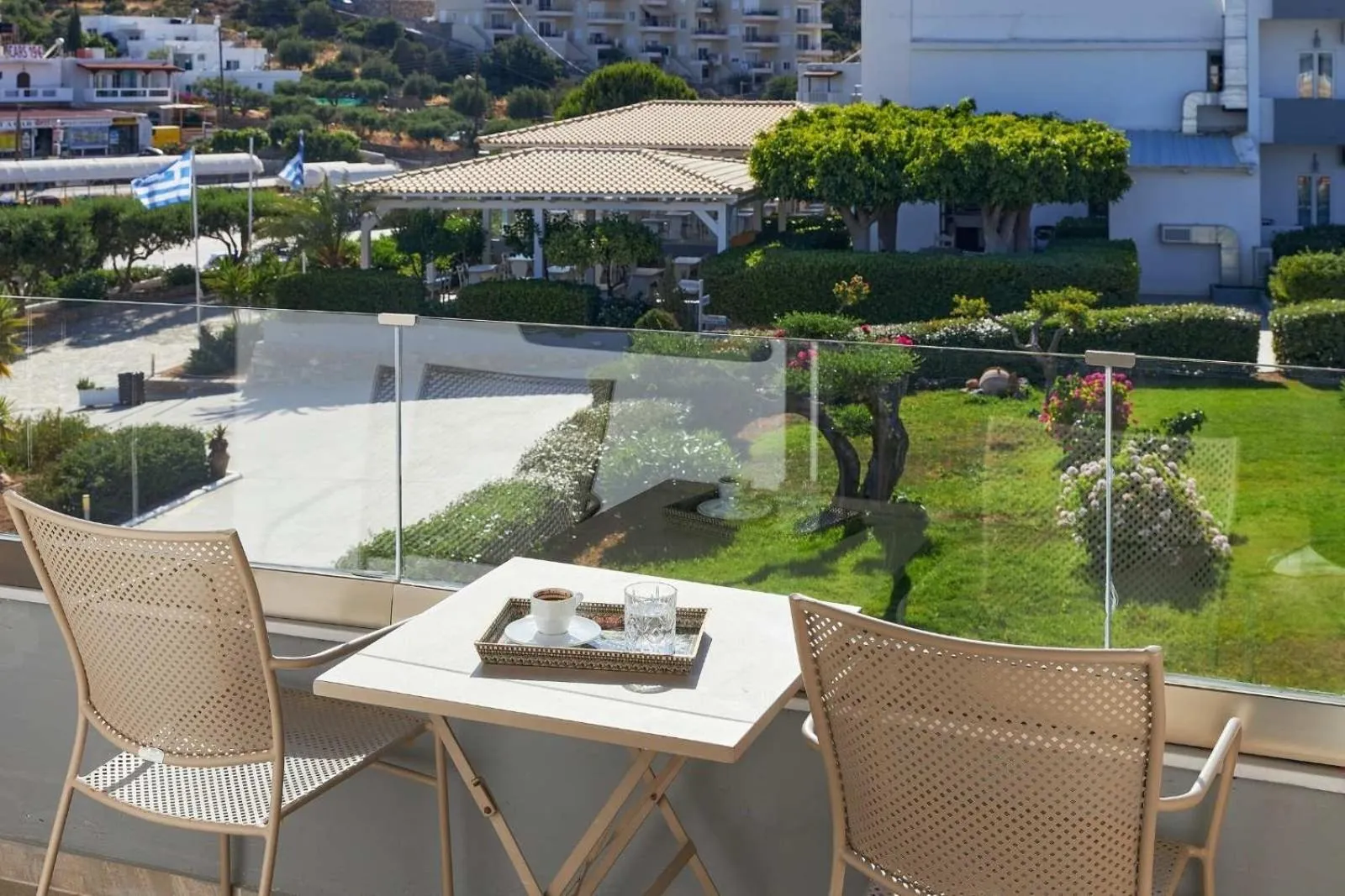 Balcony/Terrace in Vasia Ormos Hotel (Adults Only)