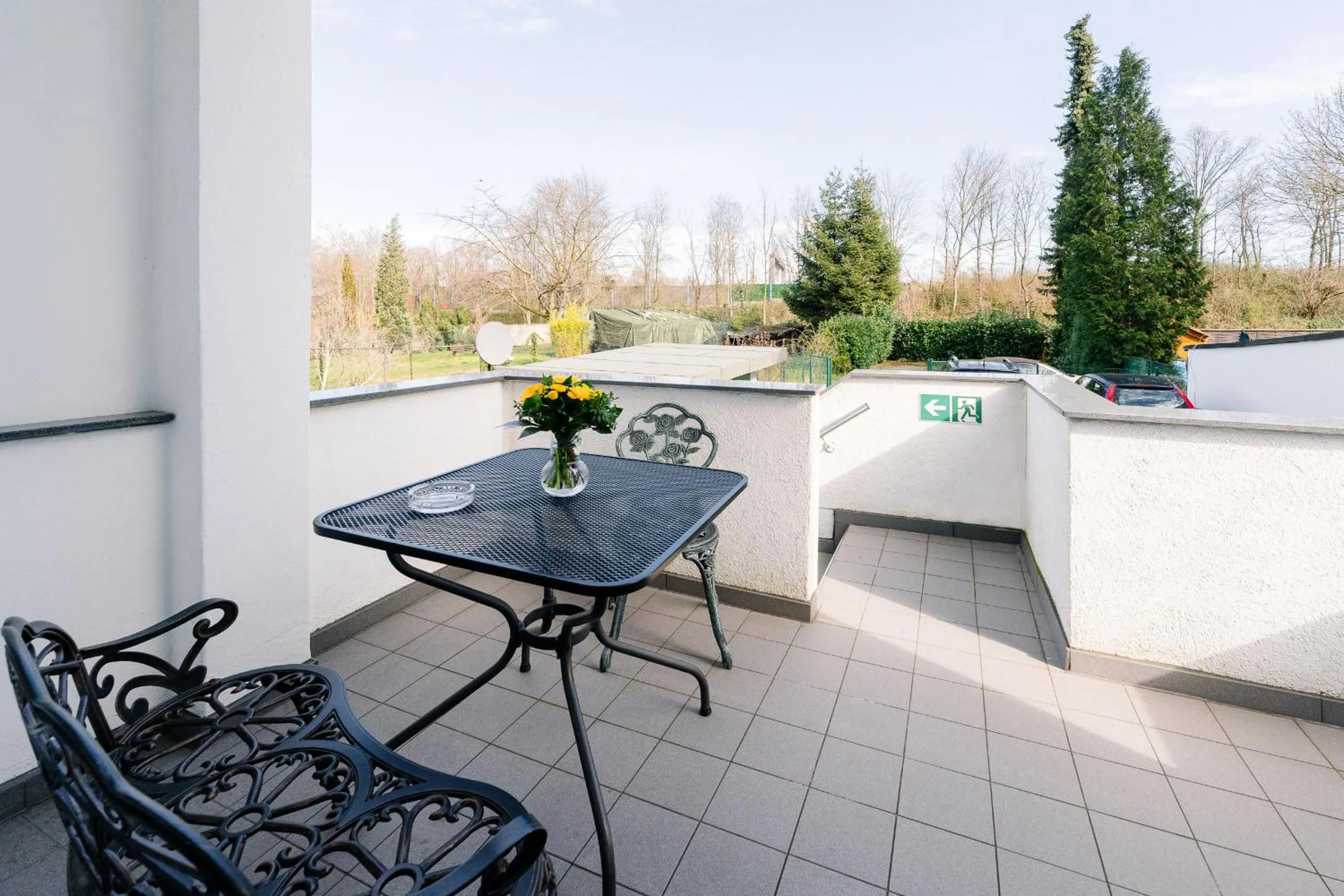 Garden in GästeHaus am Flughafen Düsseldorf