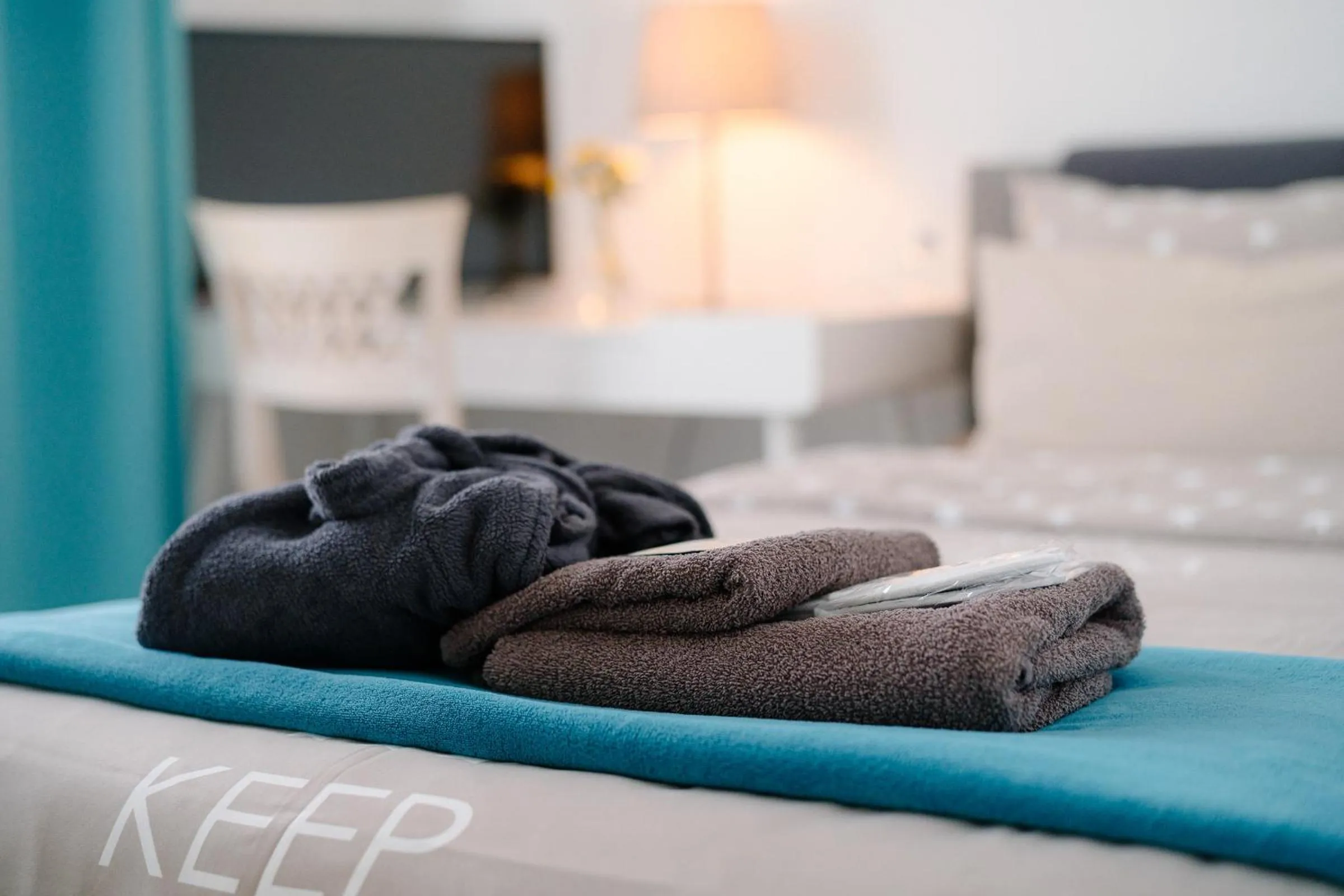 Bed in GästeHaus am Flughafen Düsseldorf