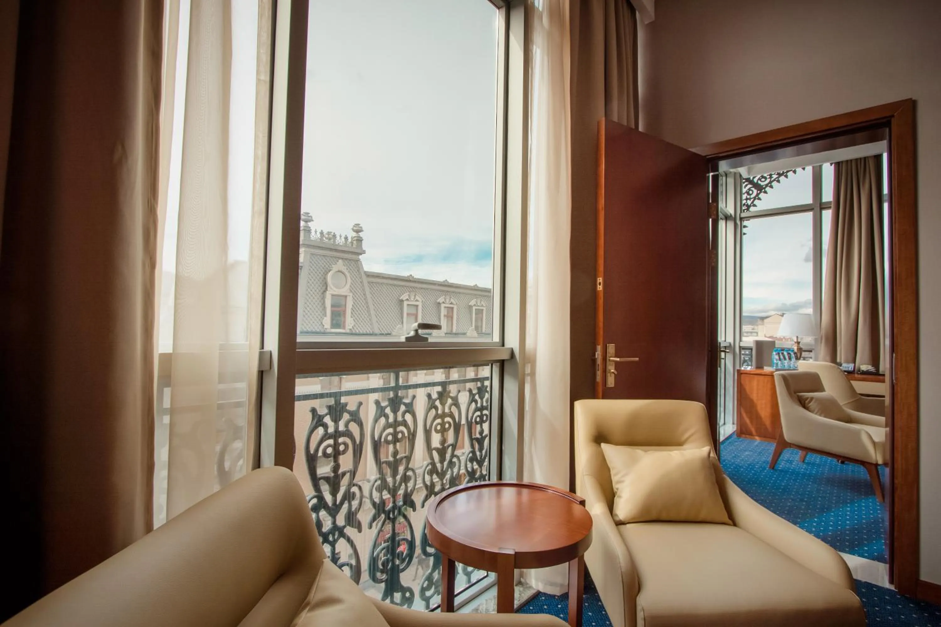 Living room in New Tiflis Hotel