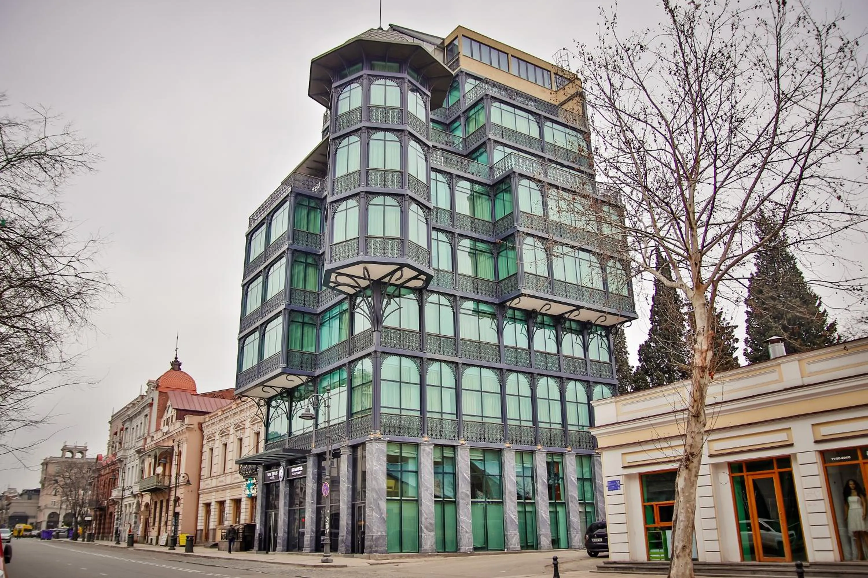 Property building in New Tiflis Hotel