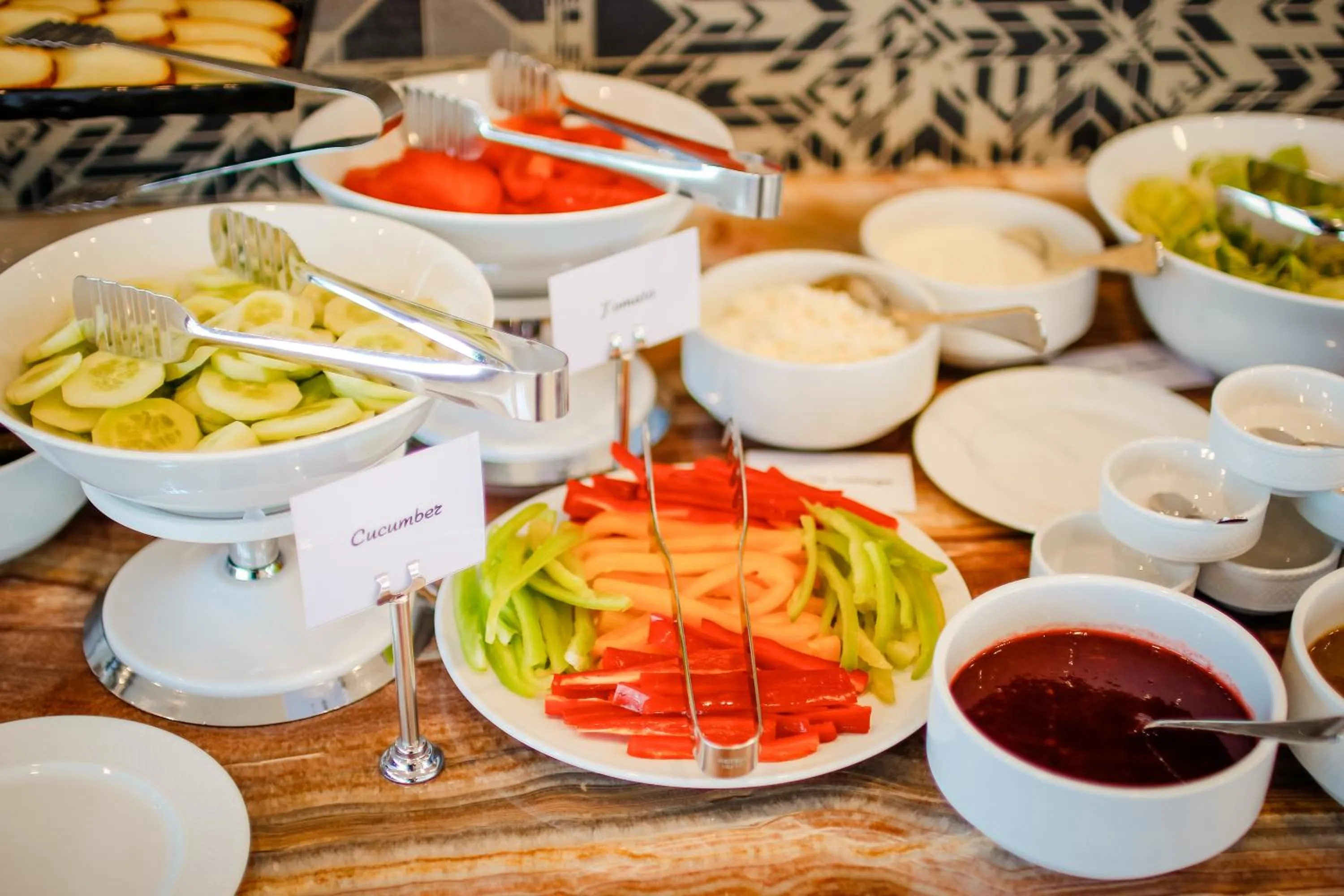 Food and drinks in New Tiflis Hotel